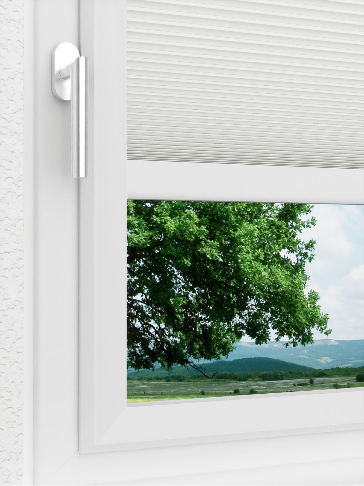 Detailansicht LYSEL HOME Dubbele Plissé 005A Nana BO
