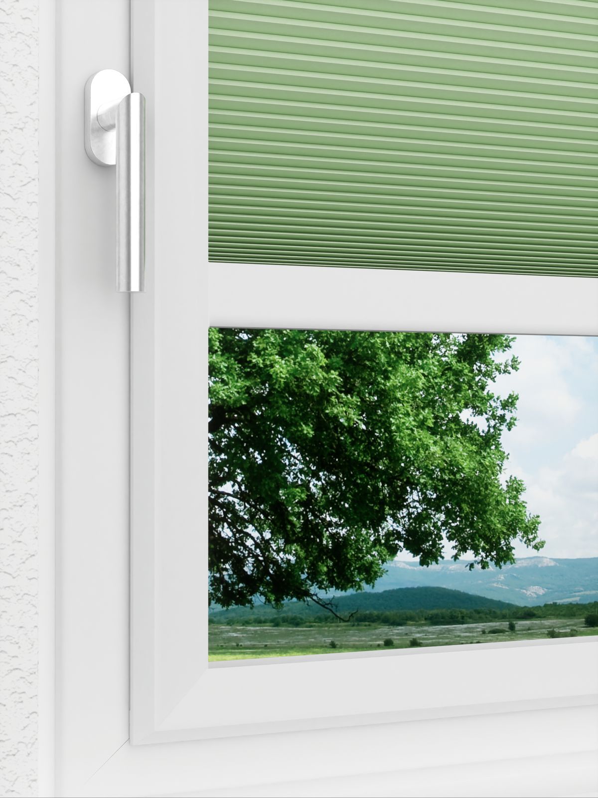 Detailansicht LYSEL HOME Dubbele Plissé 021A Nana BO