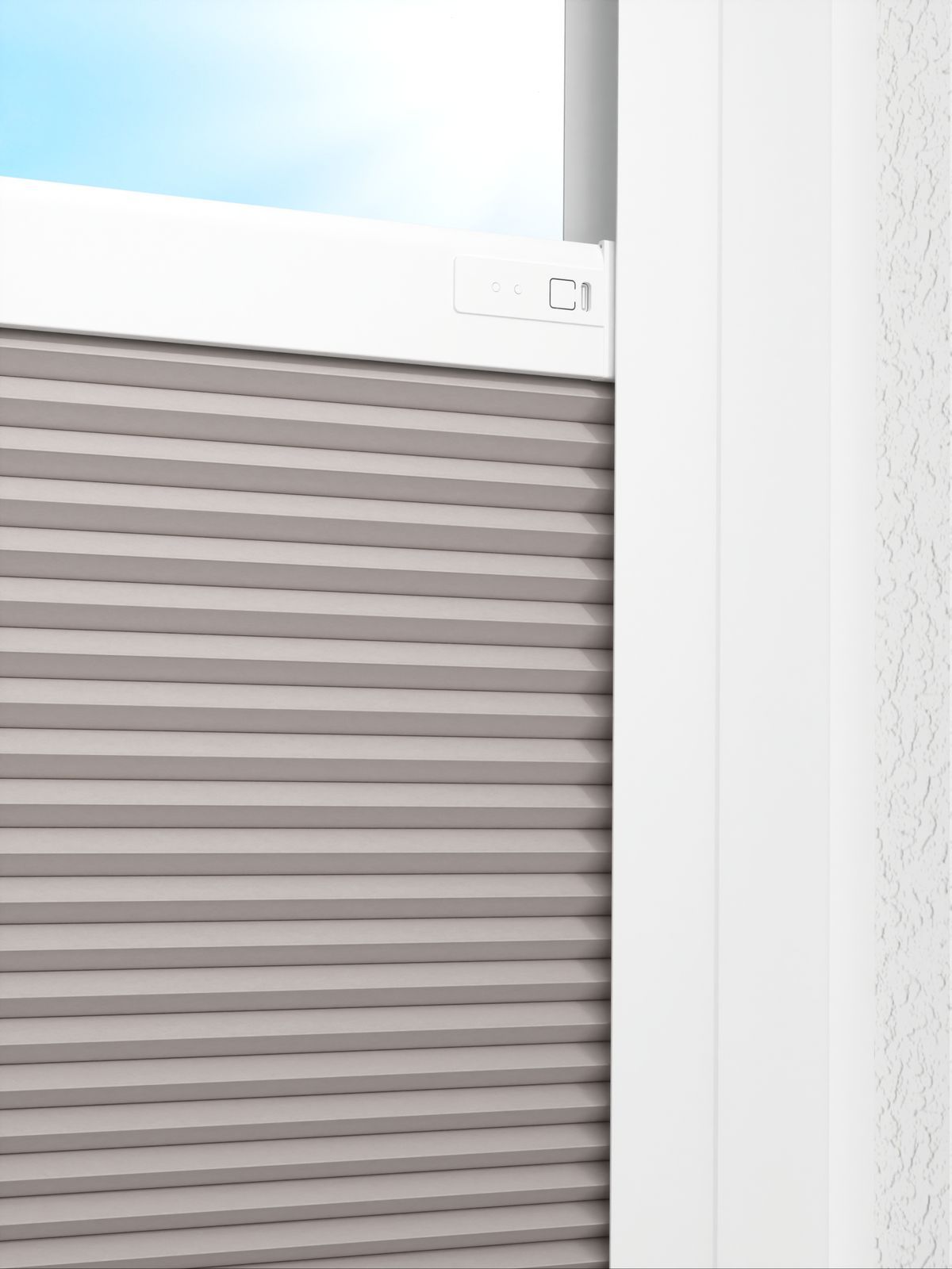 Detailansicht LYSEL HOME Plissee 040A Nana BO Wabe