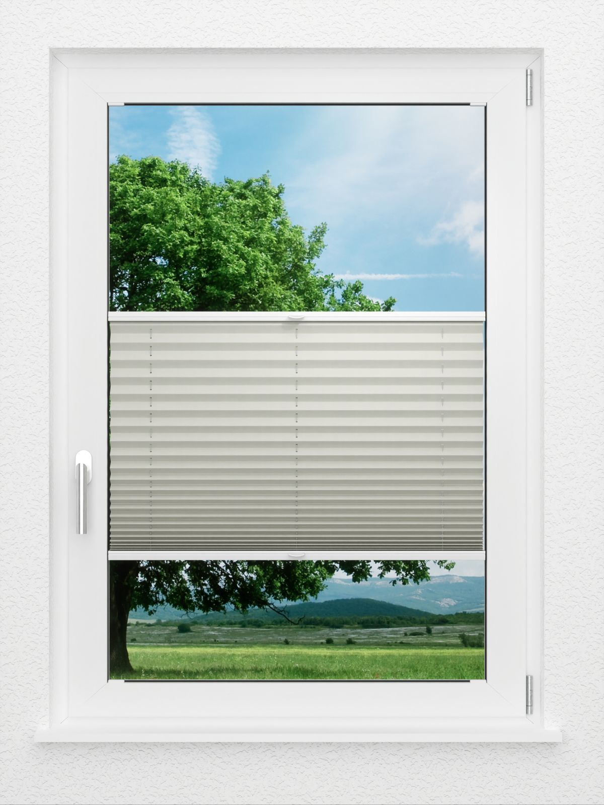 Detailansicht LYSEL HOME Plissé 212A Aralia Parel