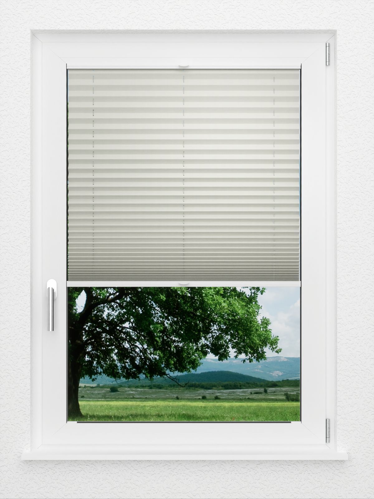 Detailansicht LYSEL HOME Plissé 212A Aralia Parel
