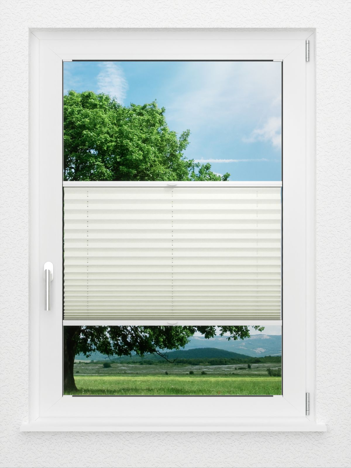Detailansicht LYSEL HOME Plissé 241A Abelia Parel