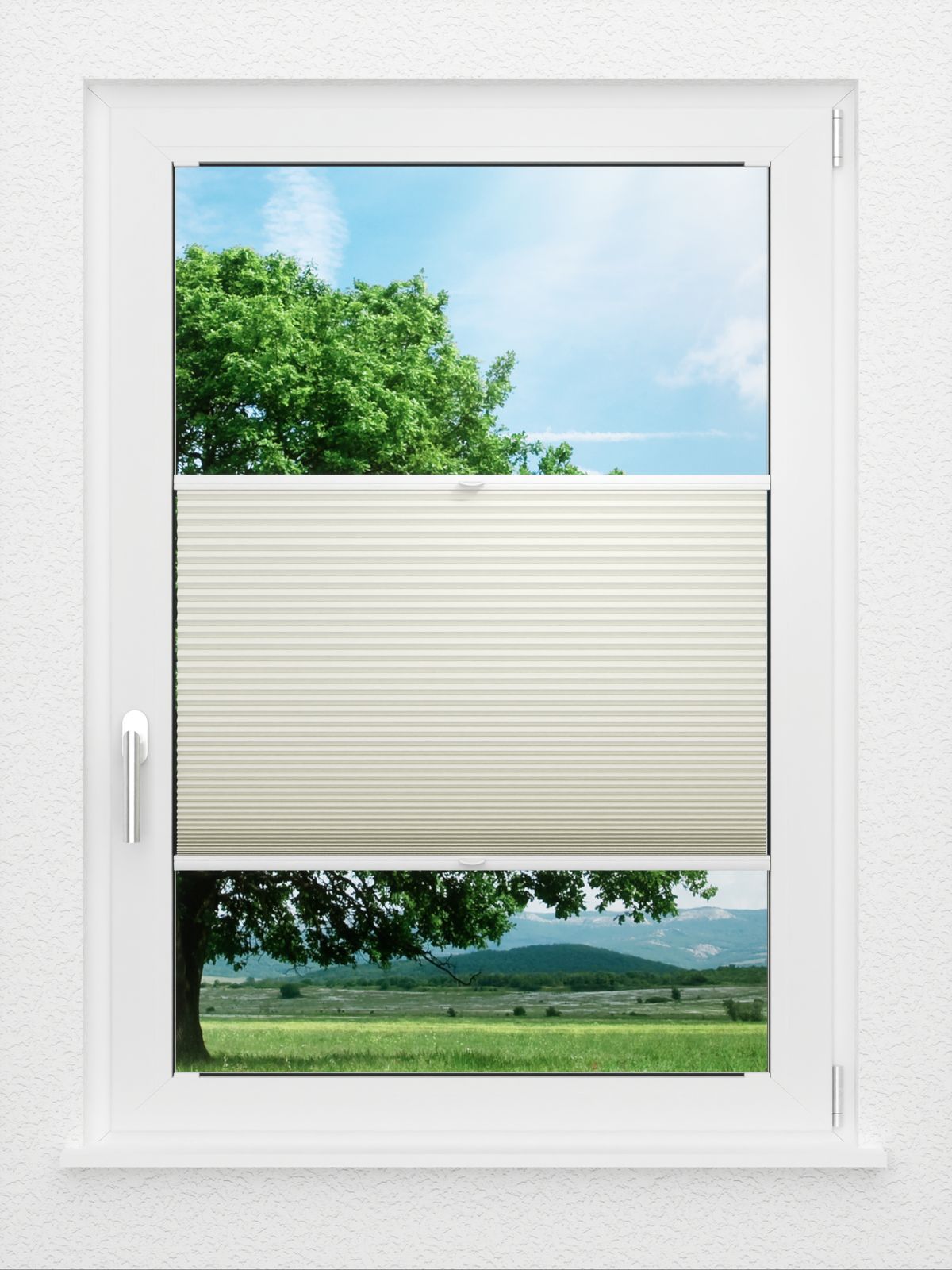 Detailansicht LYSEL HOME Dubbele Plissé 015A Nana BO