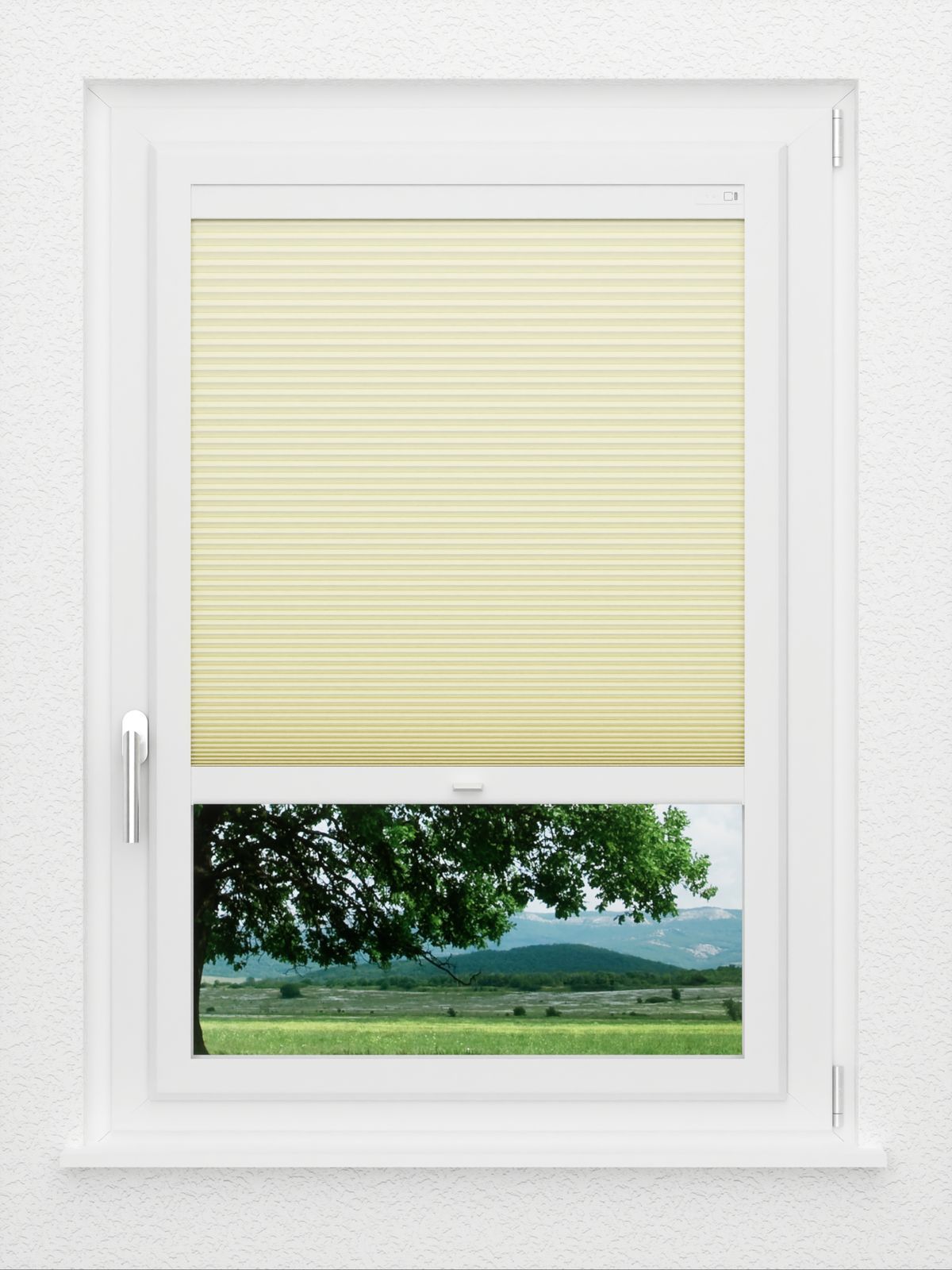 Detailansicht LYSEL HOME Dubbele Plissé 016A Nana BO
