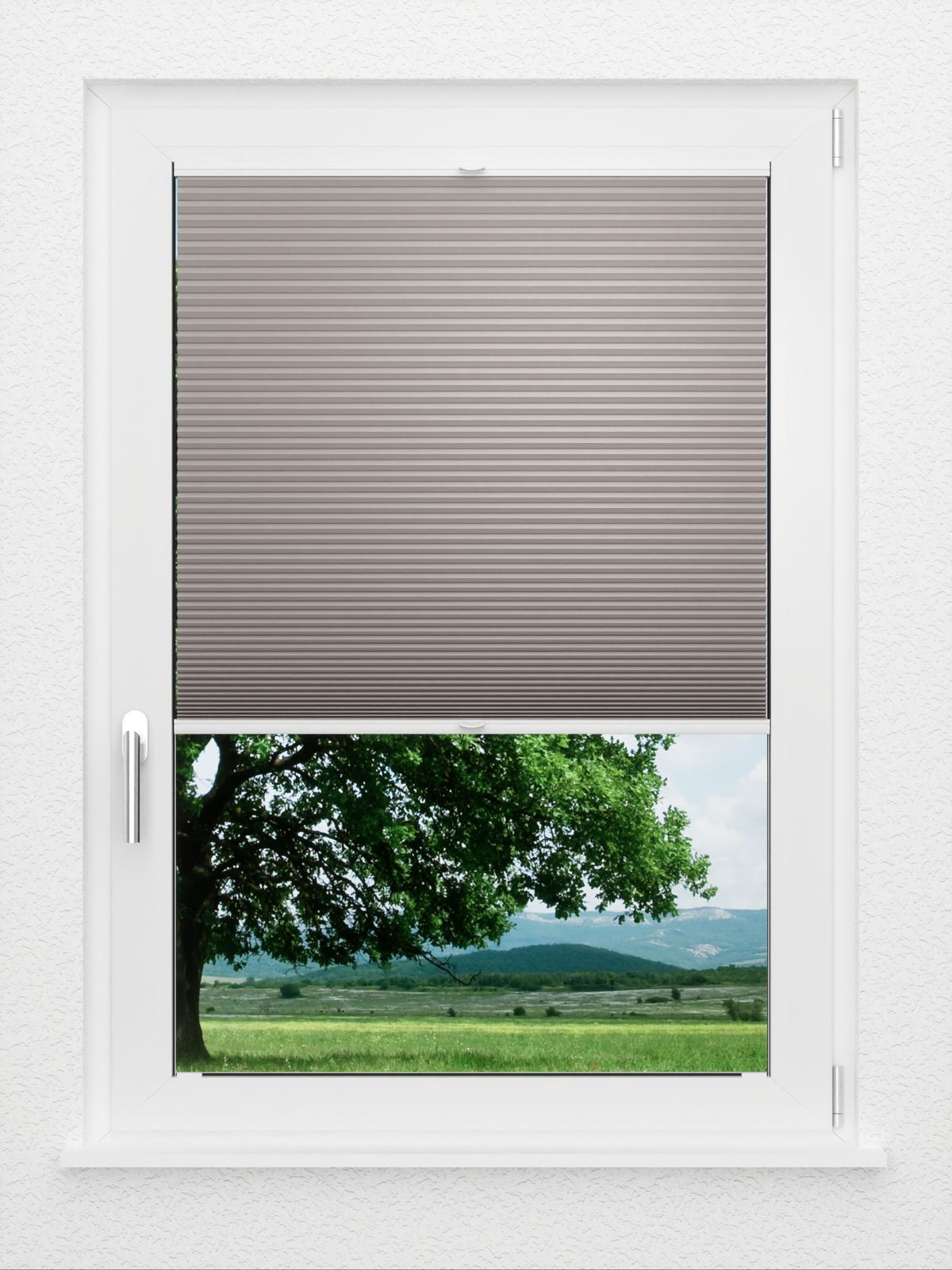 Detailansicht LYSEL HOME Plissee 040A Nana BO Wabe