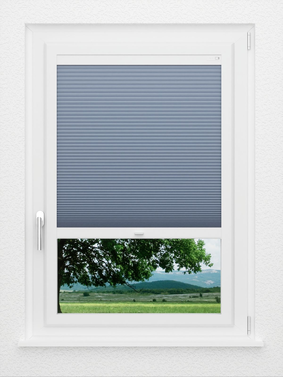 Detailansicht LYSEL HOME Dubbele Plissé 029A Alba LI