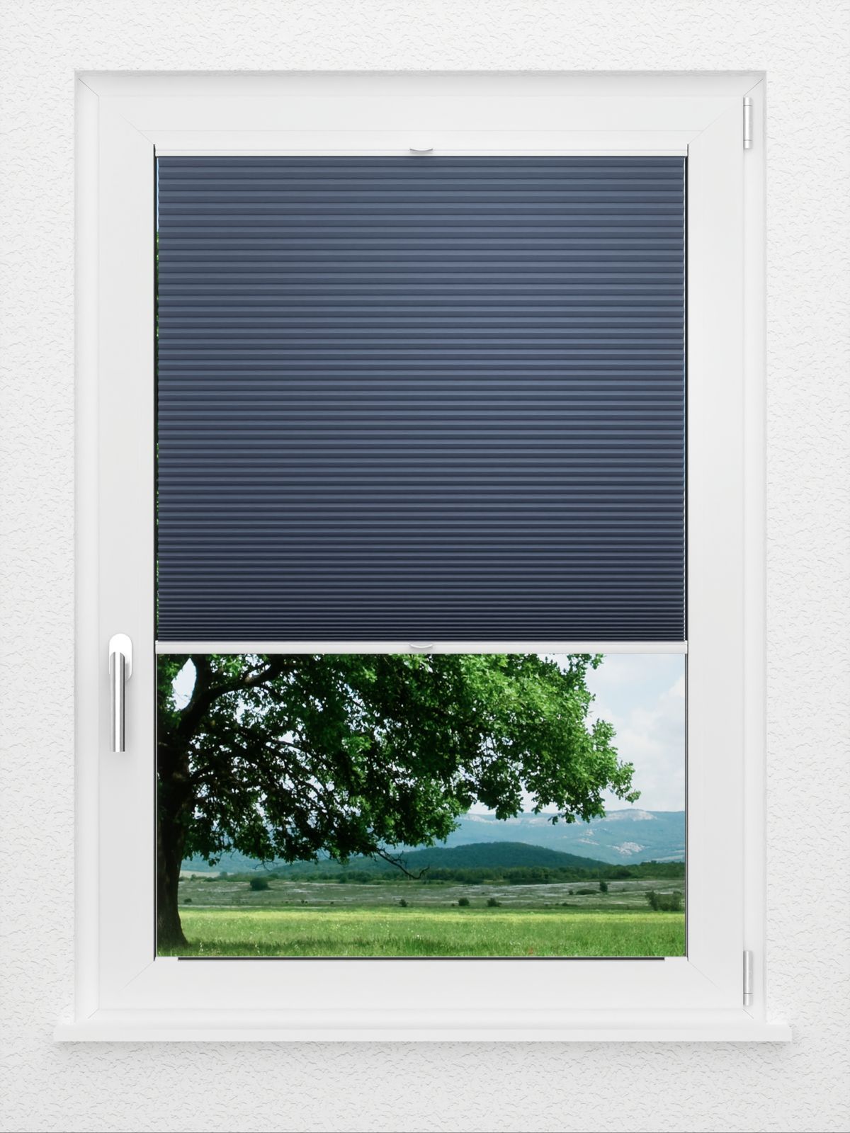 Detailansicht LYSEL HOME Dubbele Plissé 030A Alba LI