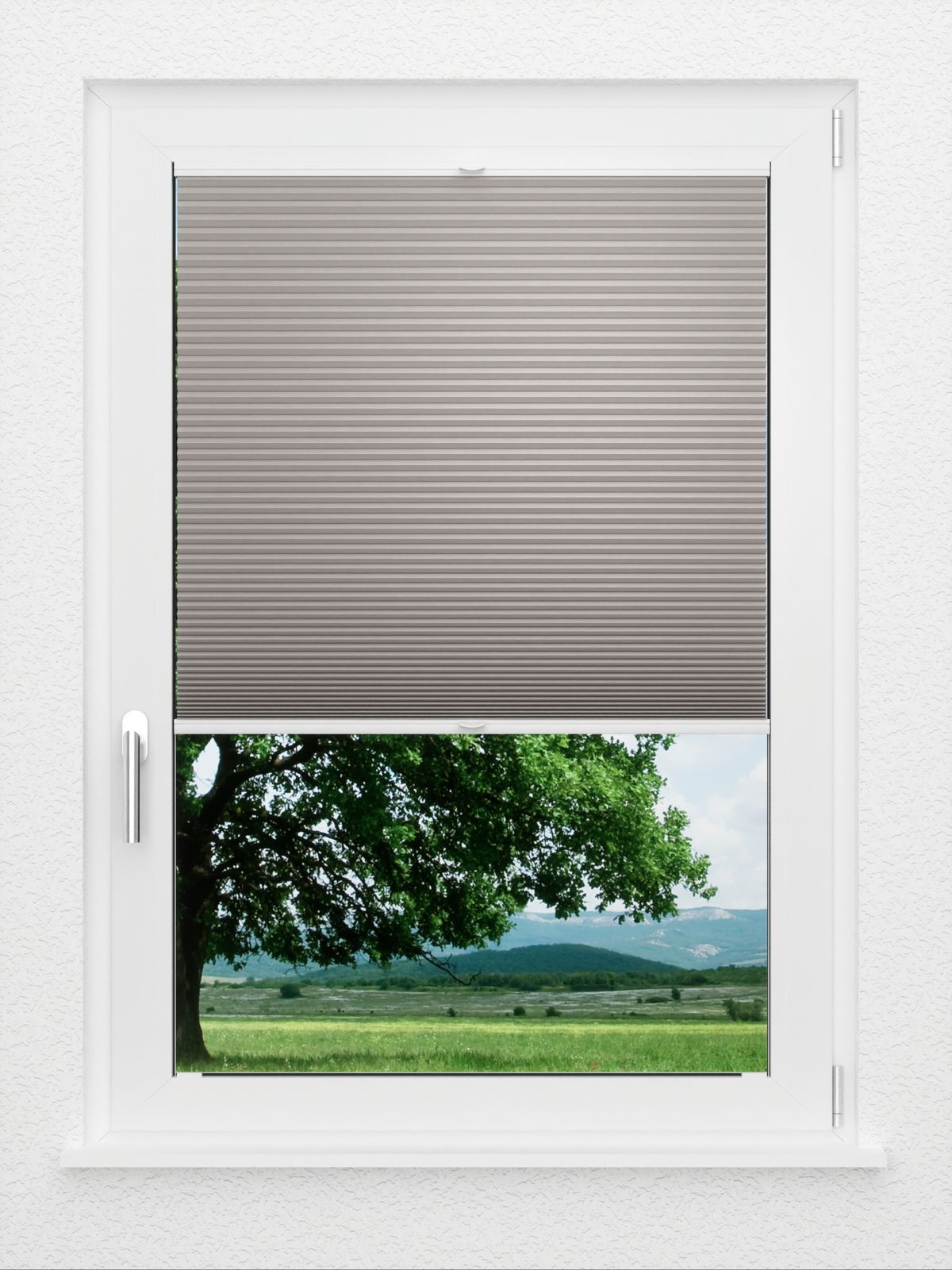 Detailansicht LYSEL HOME Plissee 038A Alba LI Wabe