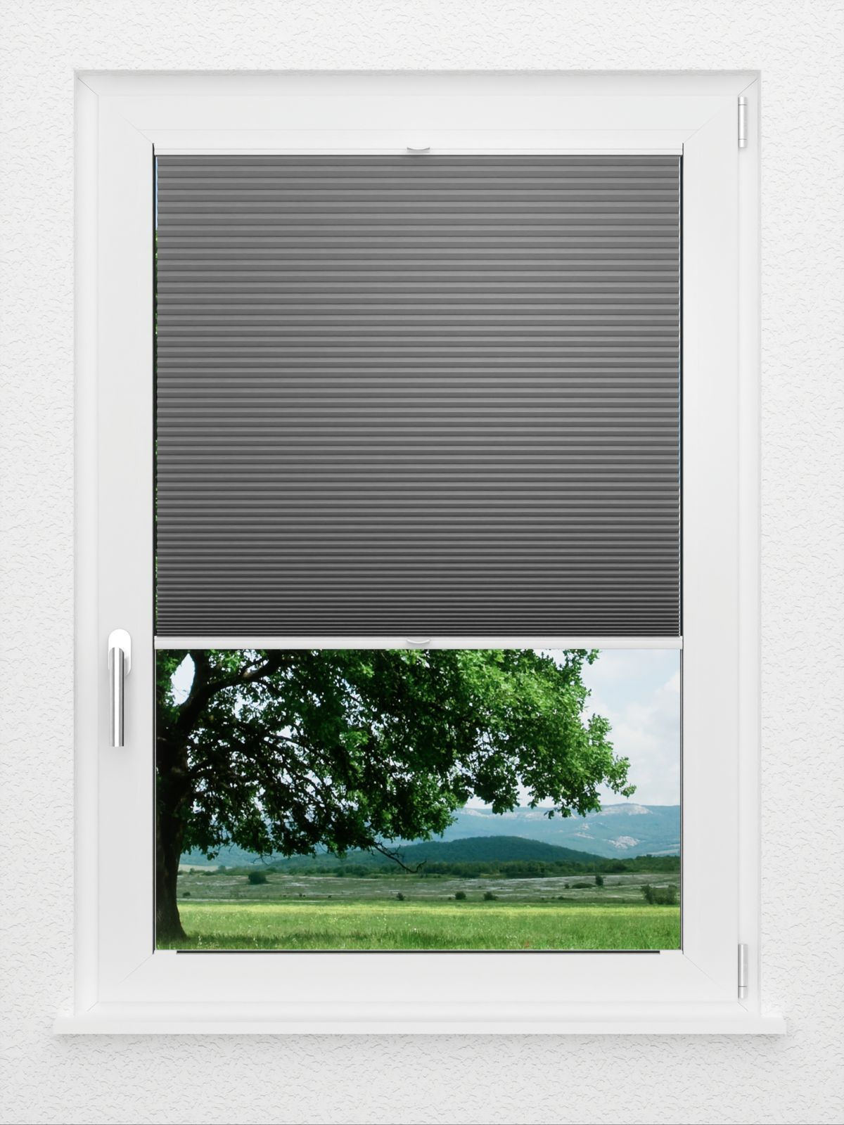 Detailansicht LYSEL HOME Dubbele Plissé 007A Alba LI