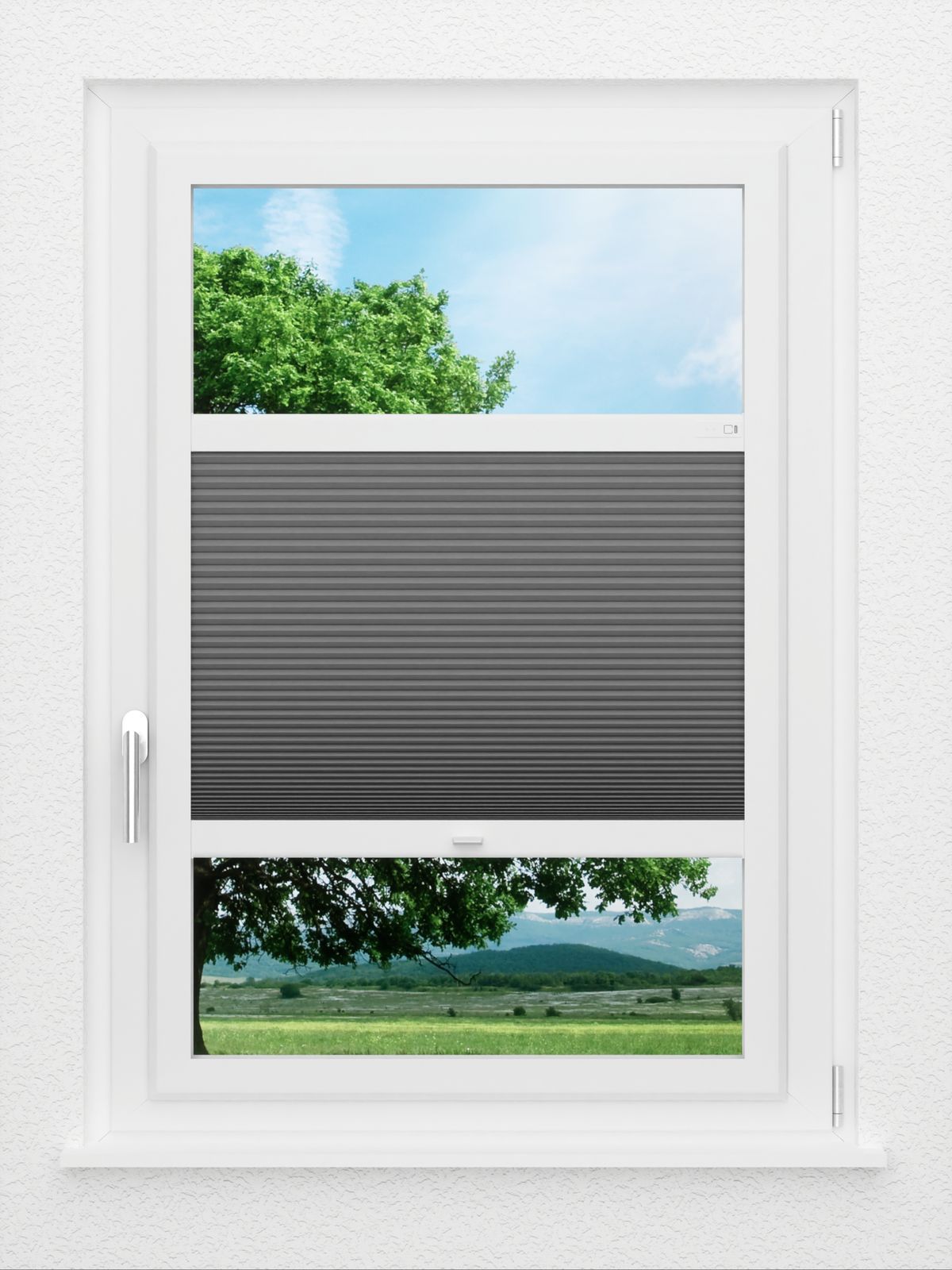 Detailansicht LYSEL HOME Dubbele Plissé 007A Alba LI