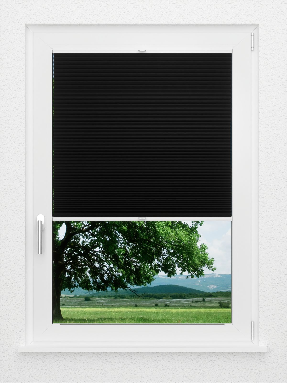 Detailansicht LYSEL HOME Dubbele Plissé 032A Alba LI
