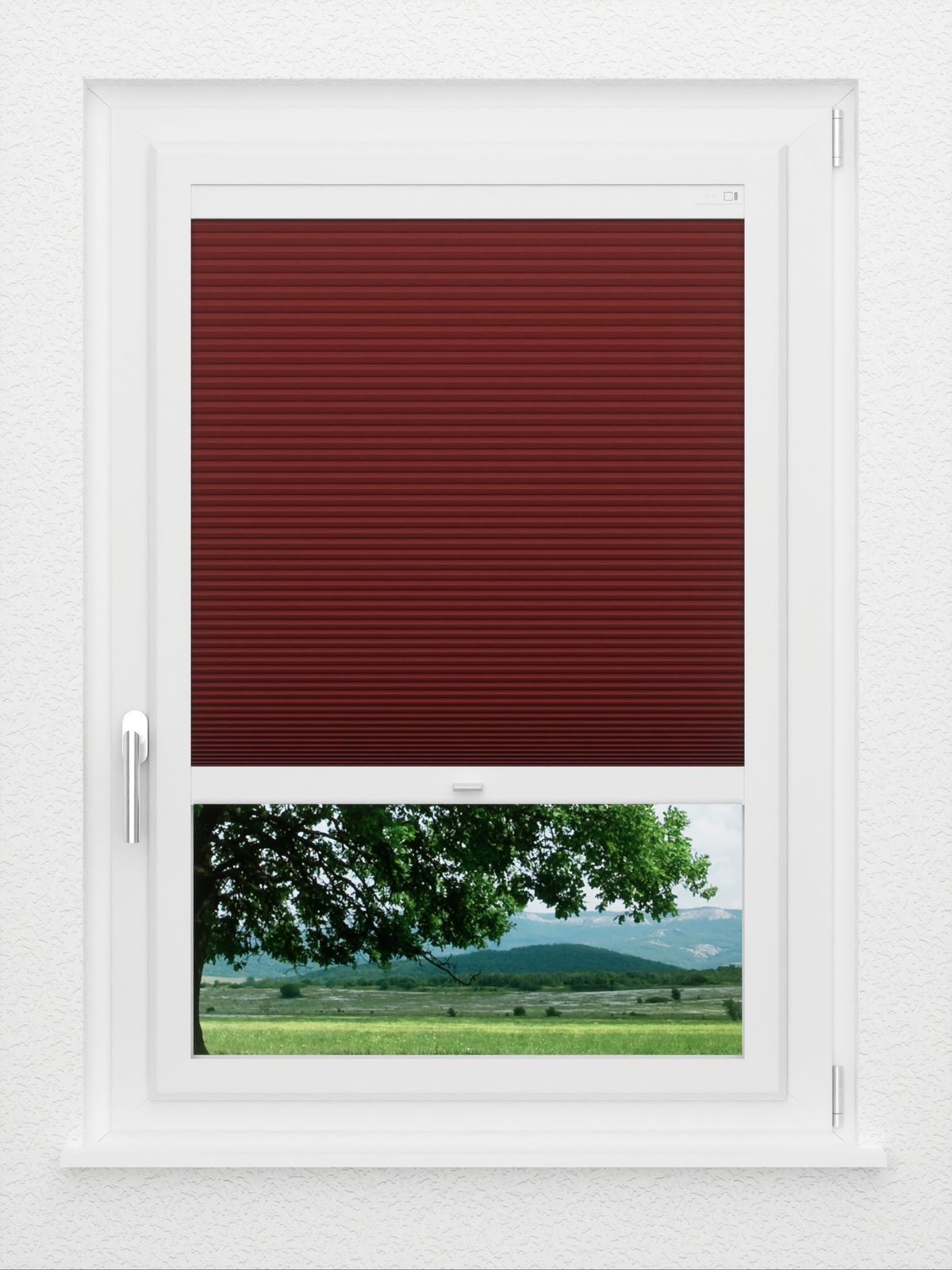Detailansicht LYSEL HOME Dubbele Plissé 028A Alba LI