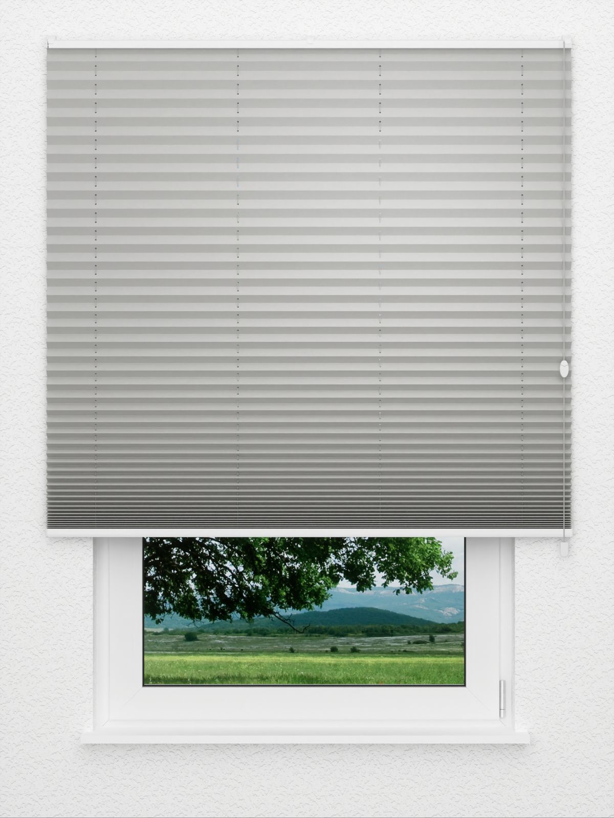 Detailansicht Plissé Crêpe Perl B1 06.0503