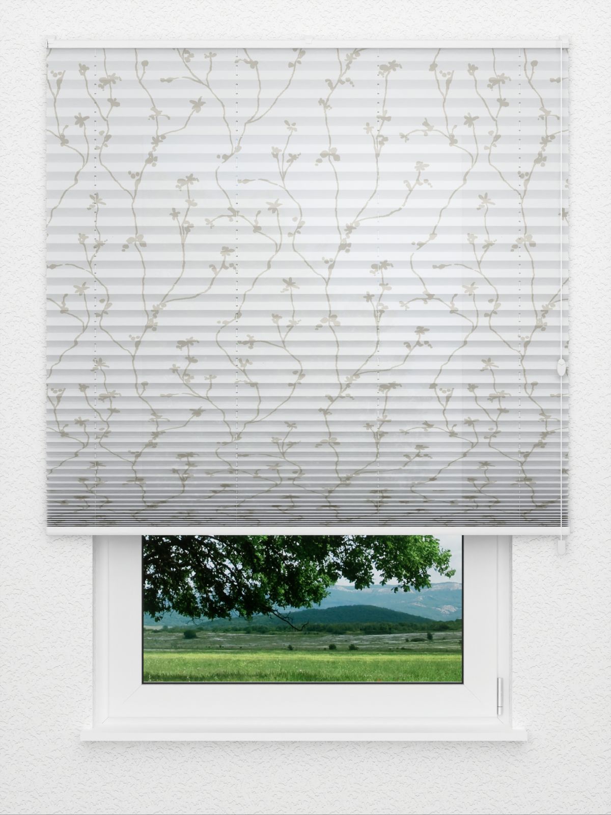 Detailansicht Plissé Fleur 3701.5033