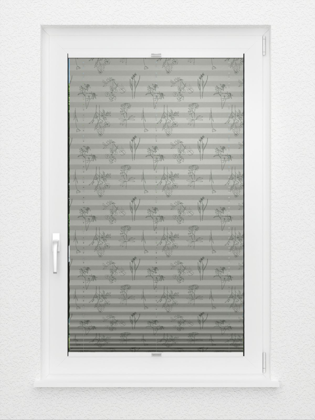 Detailansicht Plissé Gray-Meadow 3409.8553