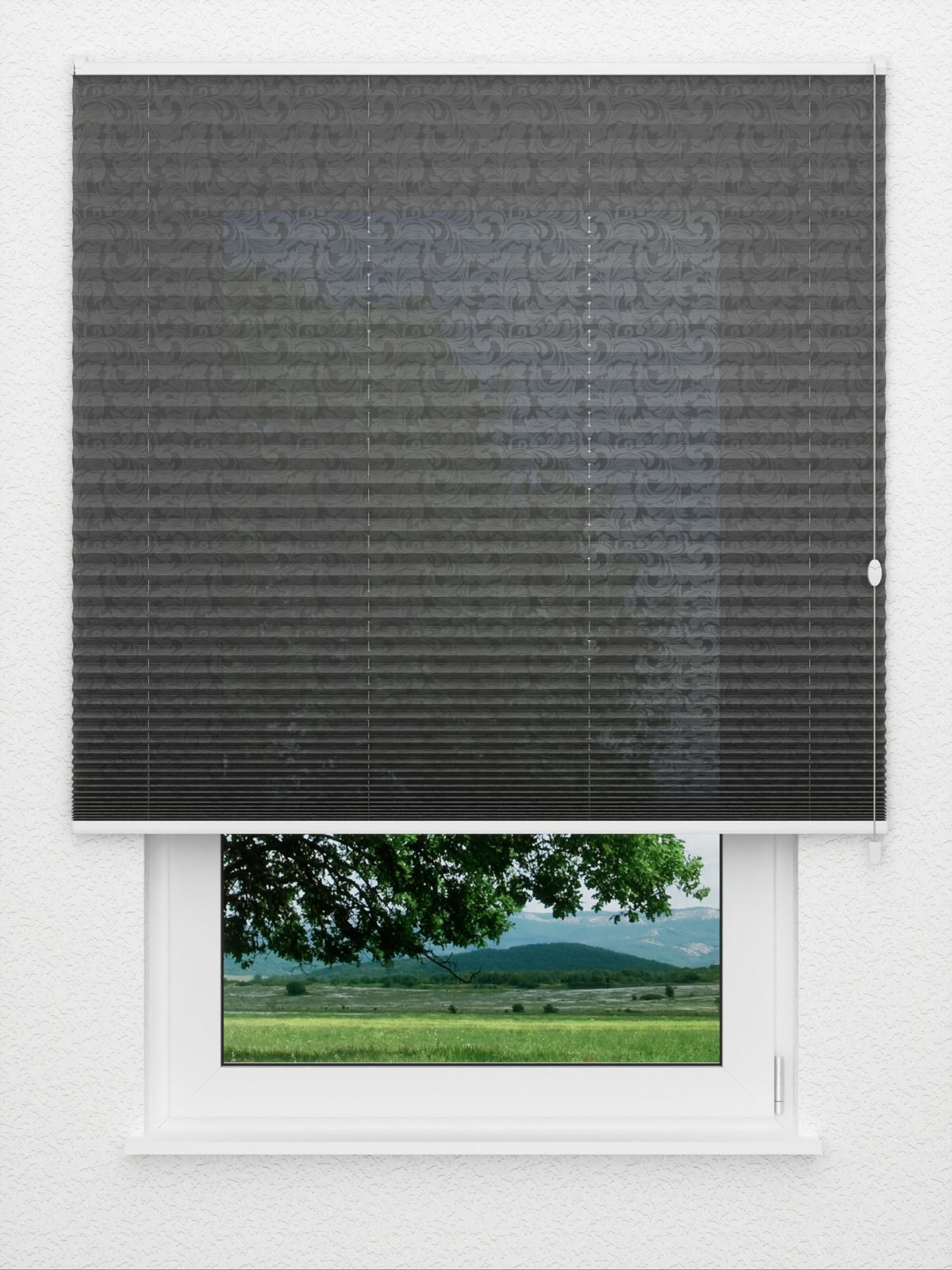 Detailansicht Plissé Fern Grijs 5609.5042