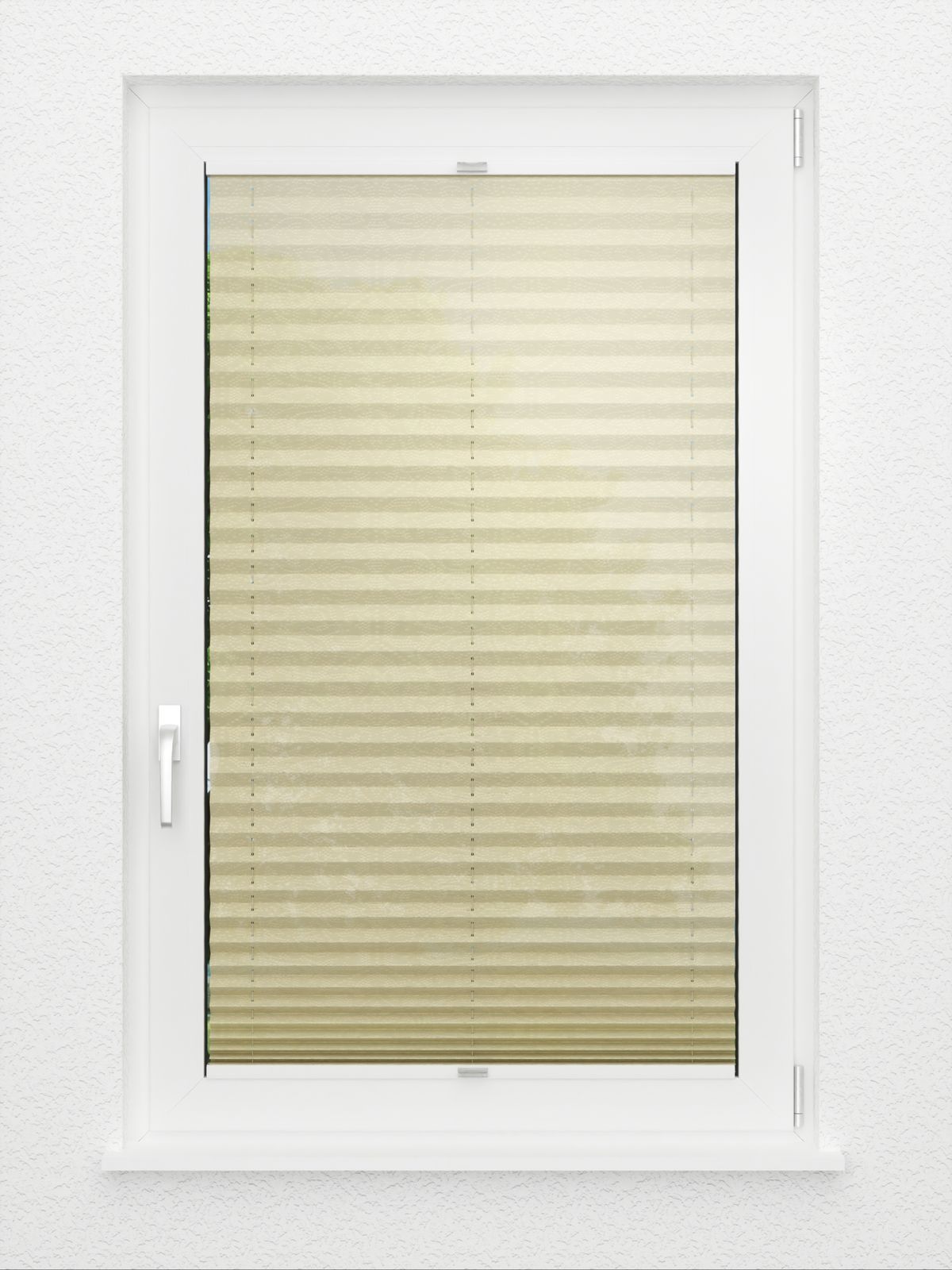 Detailansicht Plissé jute Blop 6505.4257