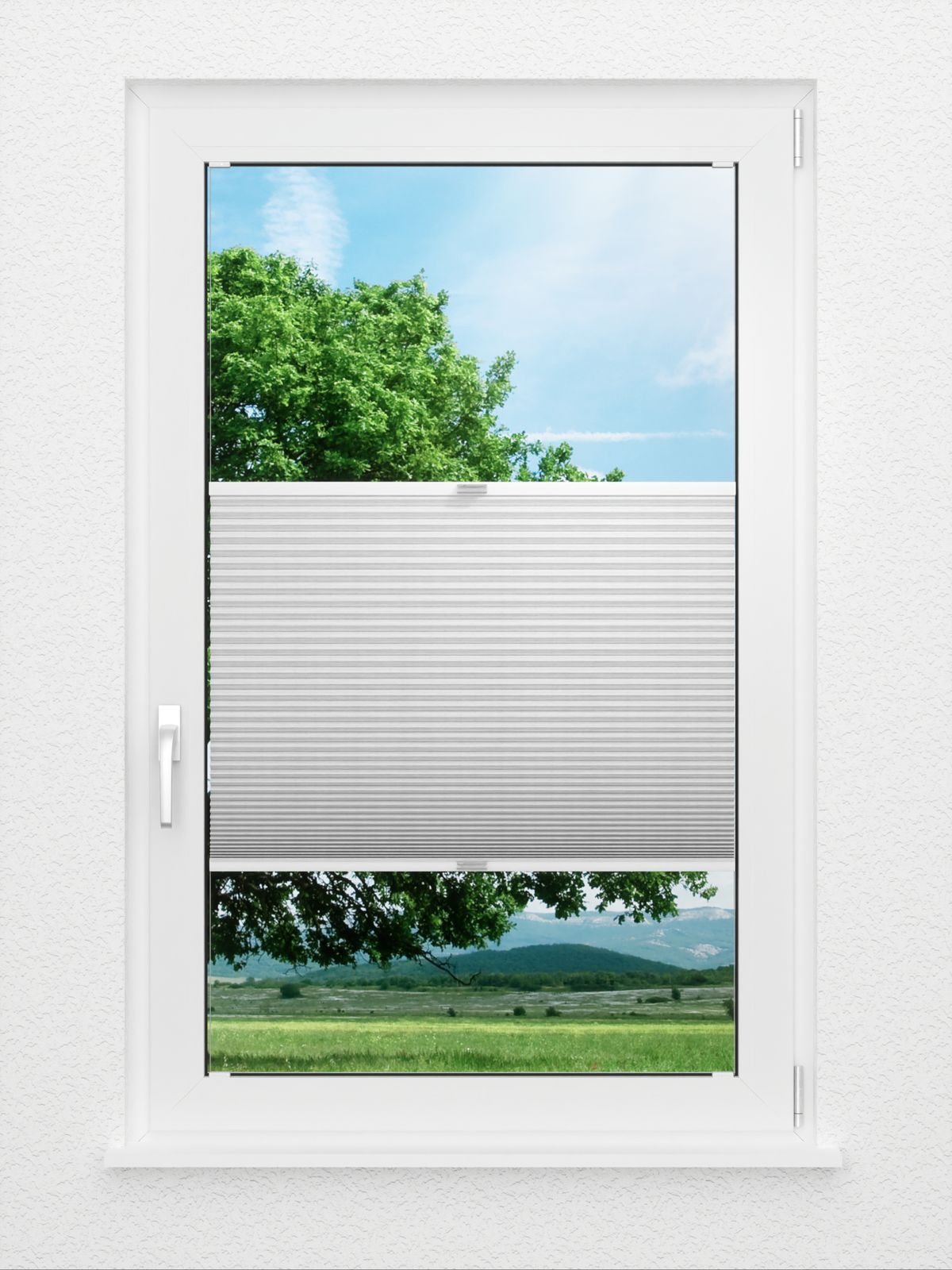 Detailansicht Dubbele Plissé Lines Comb 7891.5054
