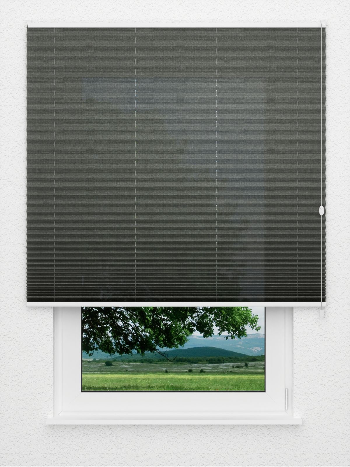 Detailansicht Plissé Daglicht Melange 5009.5006