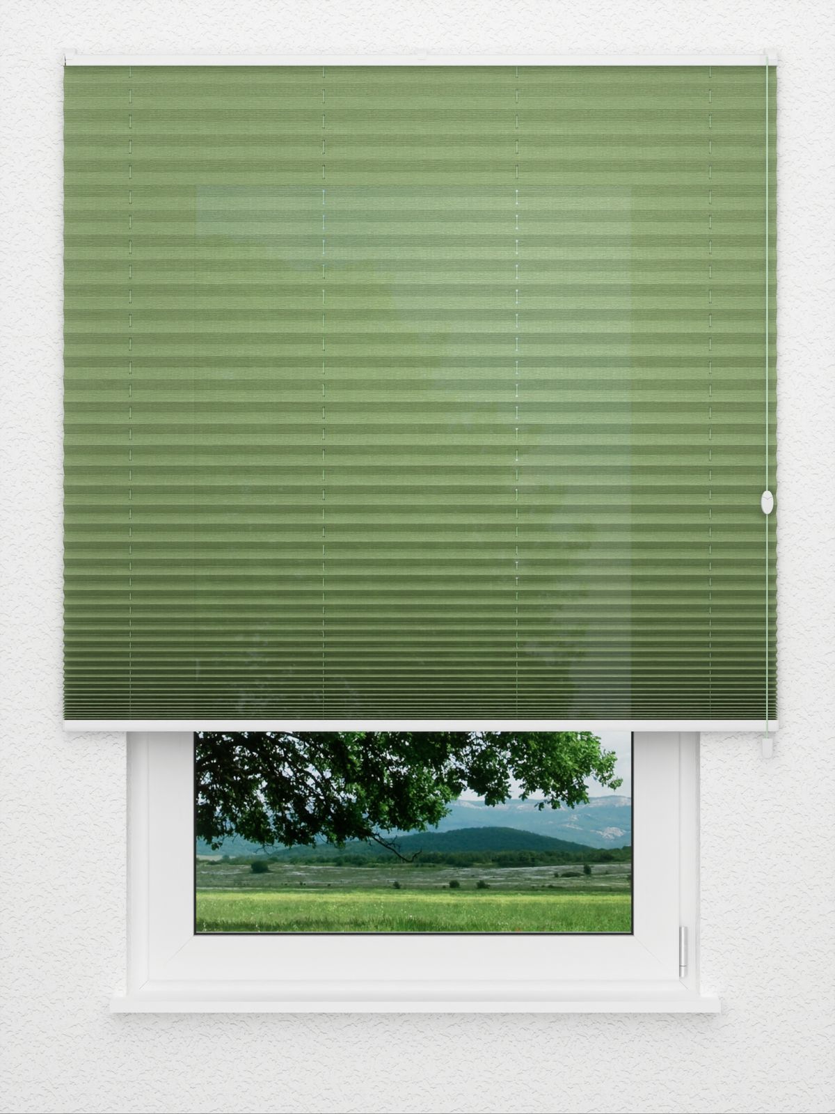 Detailansicht Plissé Daglicht Melange 5006.5051