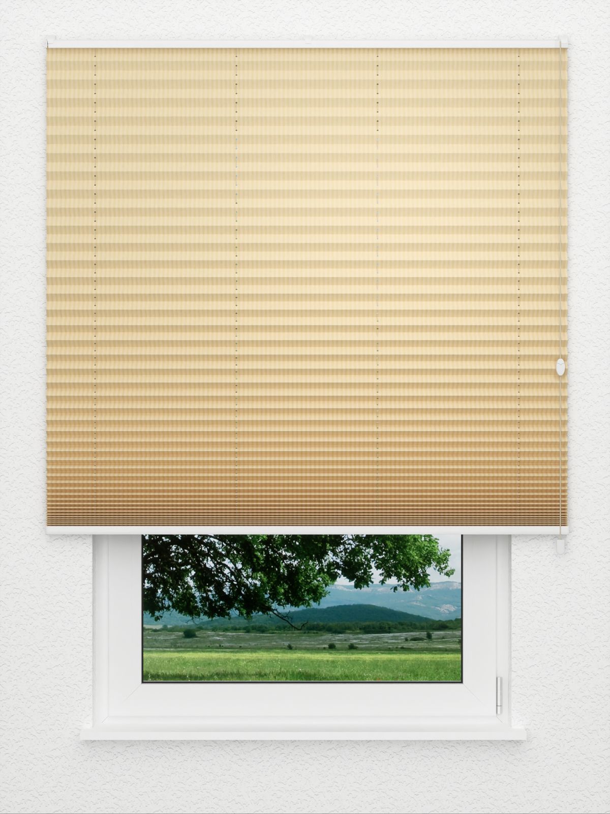 Detailansicht Plissé Satin Stripes 3010.1804