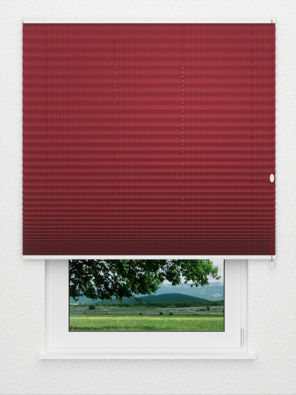 Detailansicht Plissé Satin Stripes 3040.3201