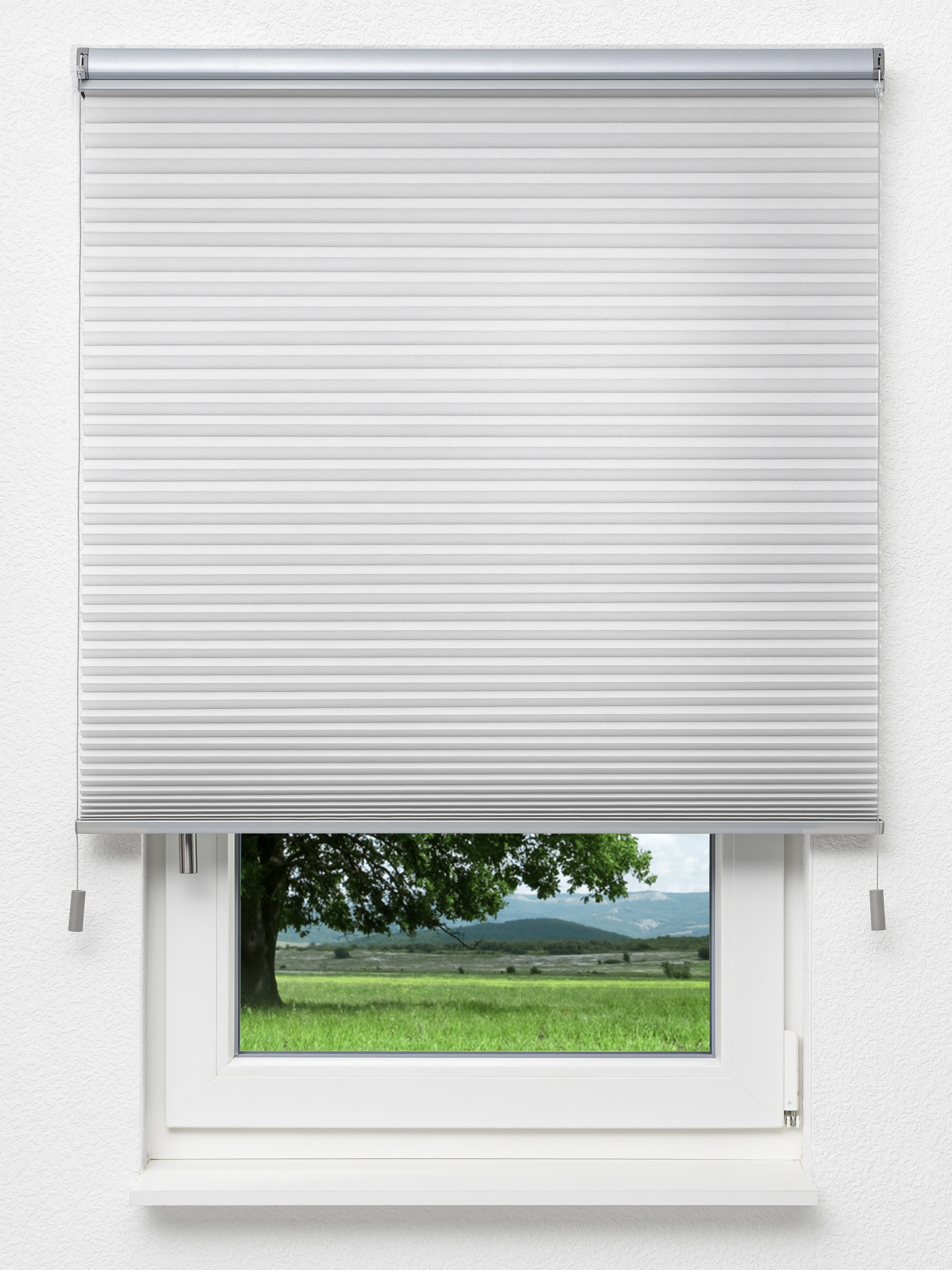 Detailansicht Dubbele Plissé 45mm Zachte Kam 7500.4501