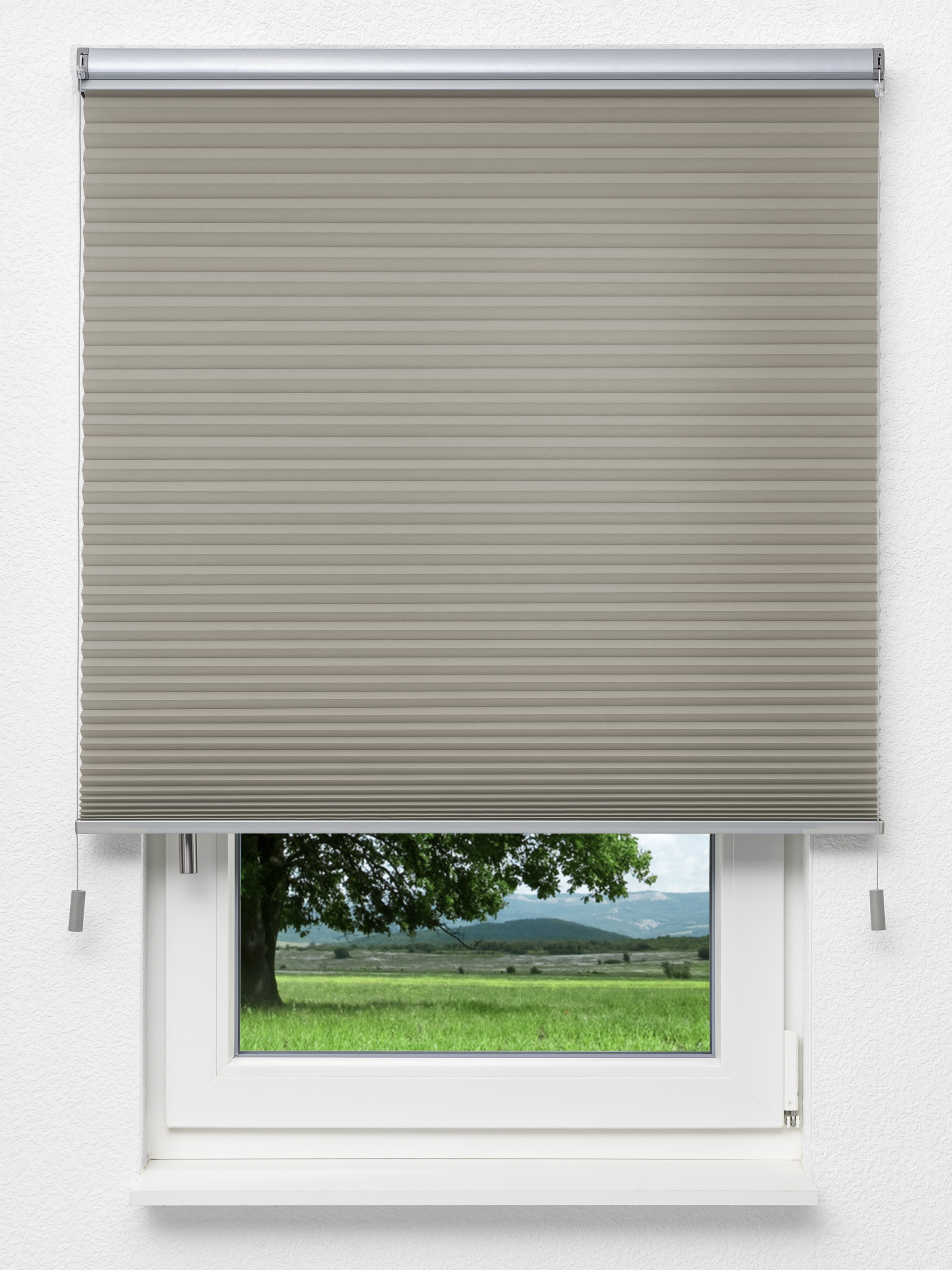 Detailansicht Dubbele Plissé 45mm Zachte Kam 7507.4503
