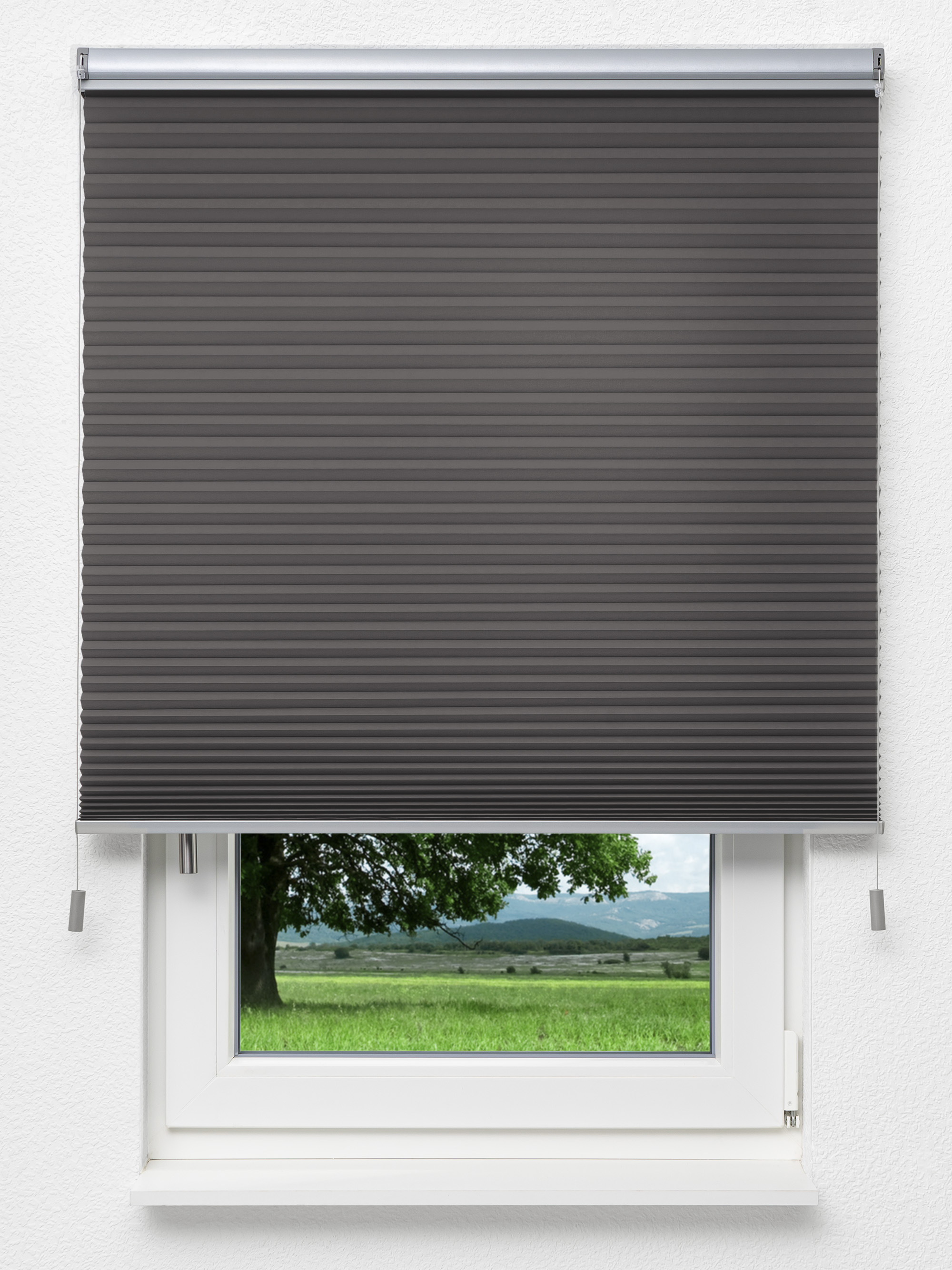 Detailansicht Dubbele Plissé 45mm Zachte Kam 7509.4504
