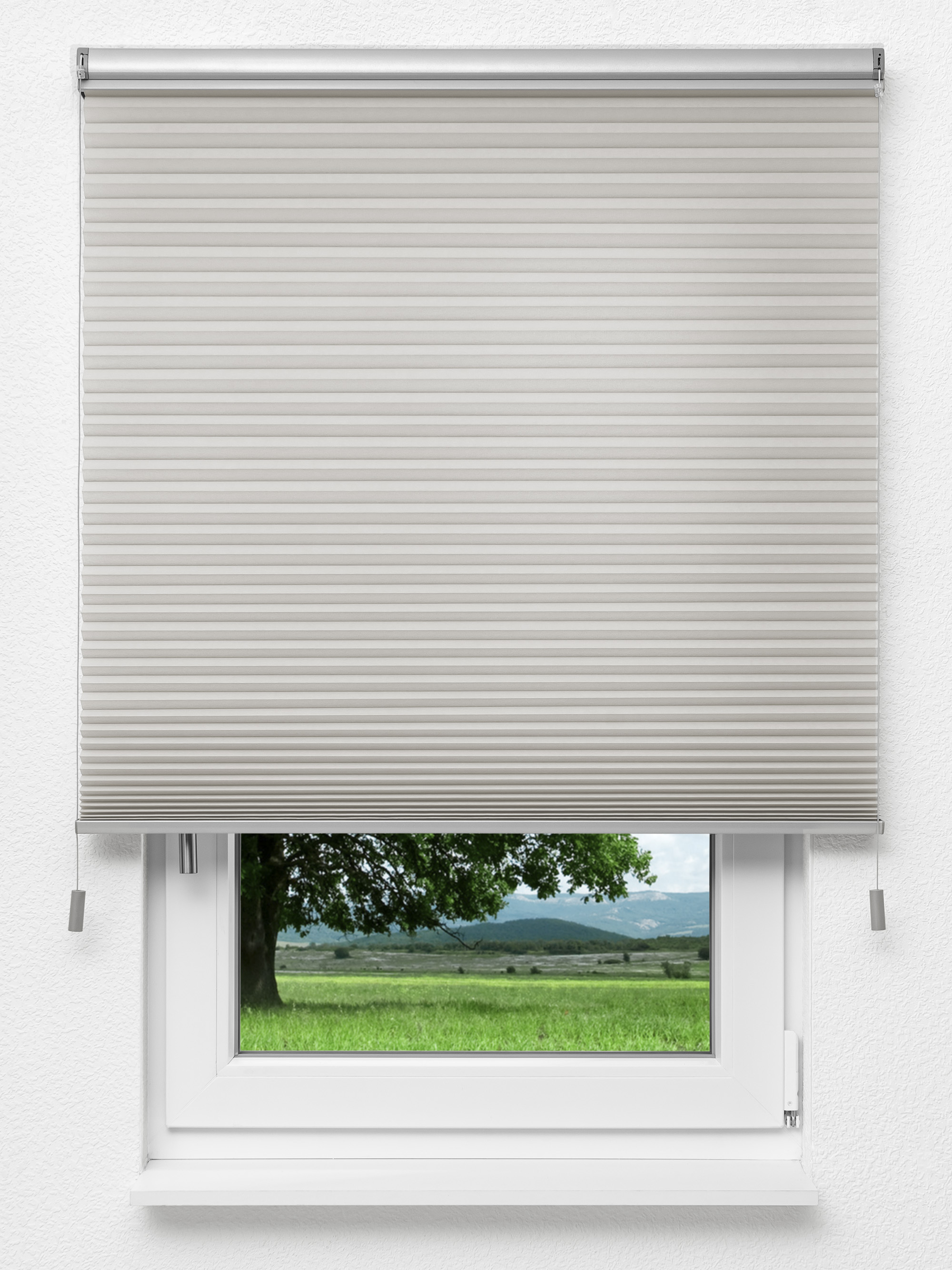 Detailansicht Dubbele Plissé 45mm Zachte Kam 7580.4505