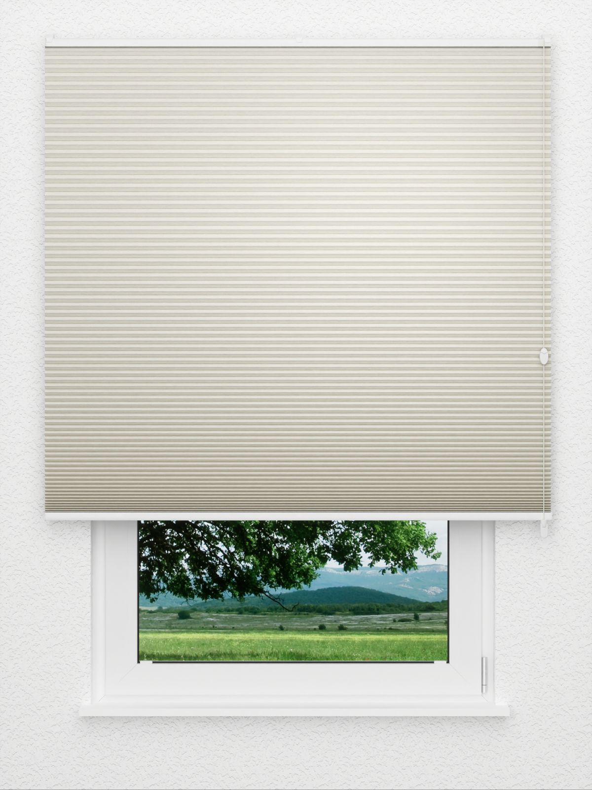 Detailansicht Dubbele Plissé Soft Comb 7502.8907
