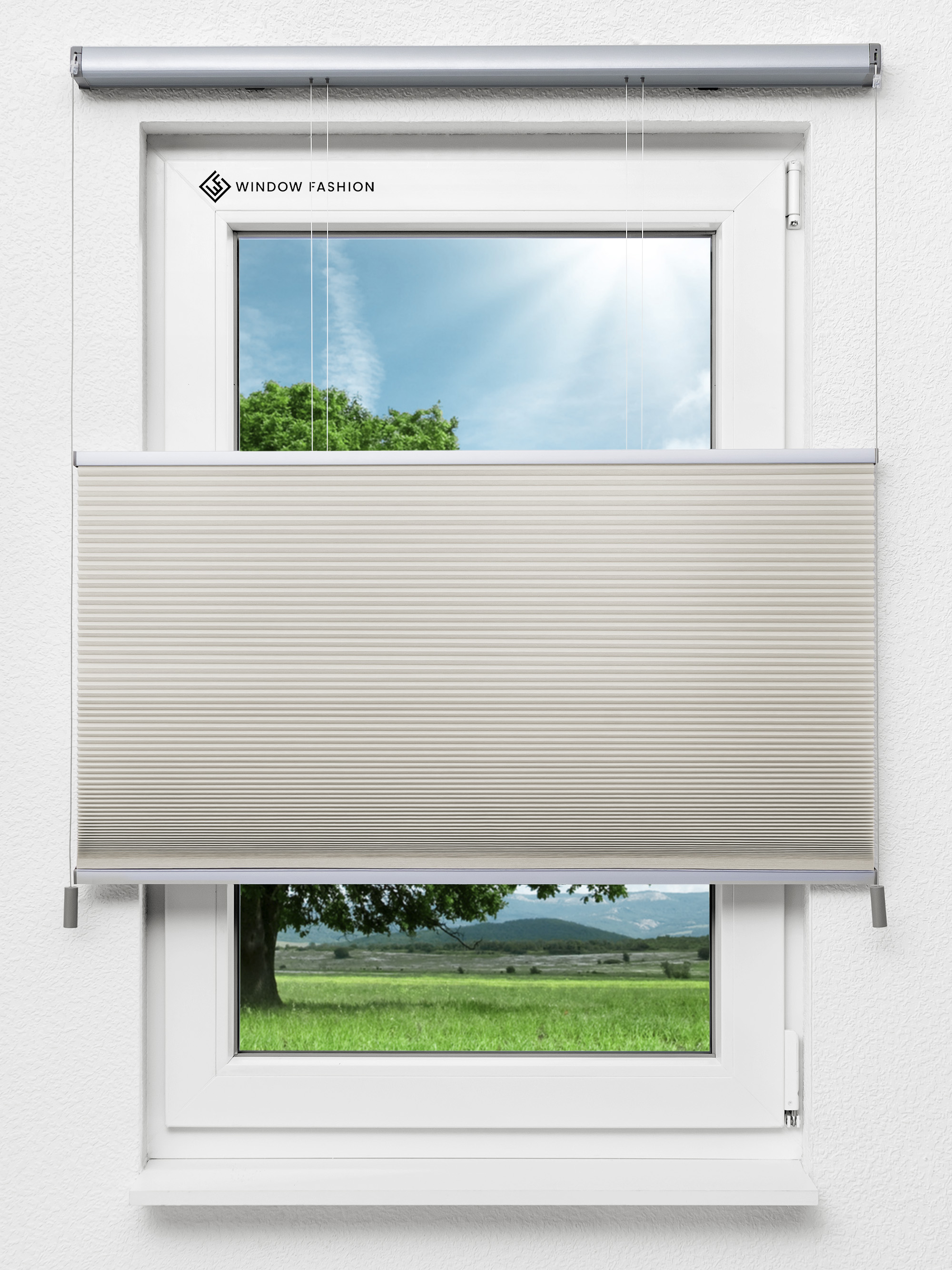 Detailansicht Dubbele Plissé Soft Comb 7502.8907