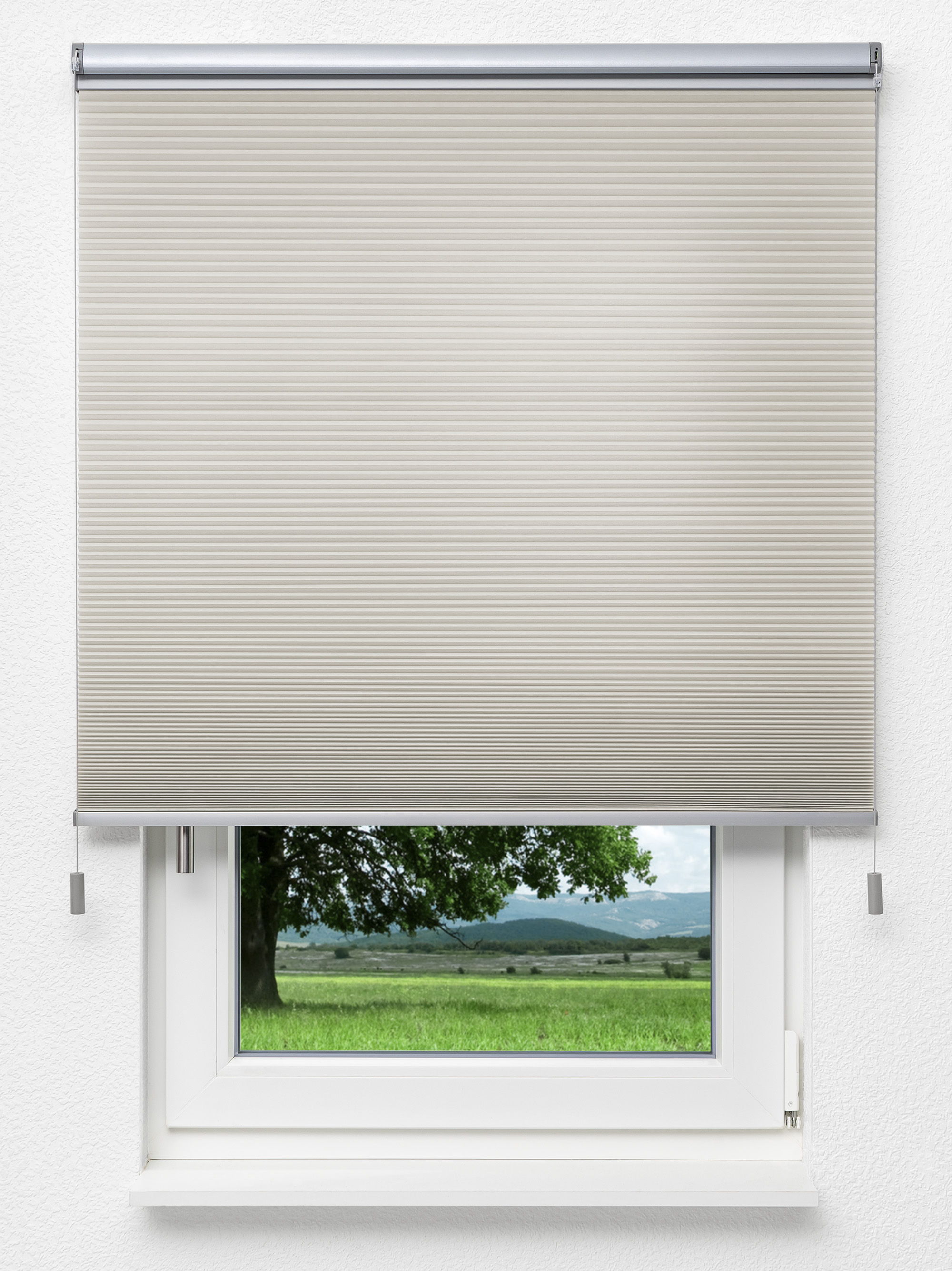 Detailansicht Dubbele Plissé Soft Comb 7502.8907