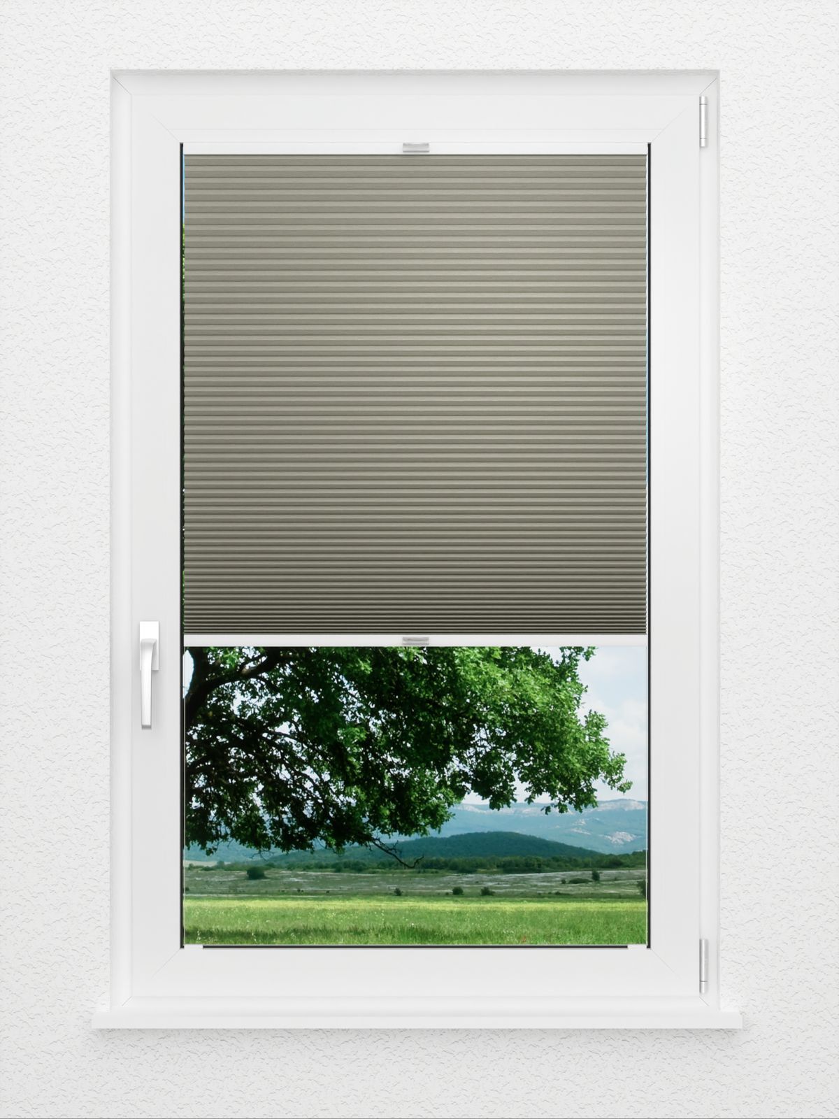 Detailansicht Dubbele Plissé Soft Comb 7507.8908