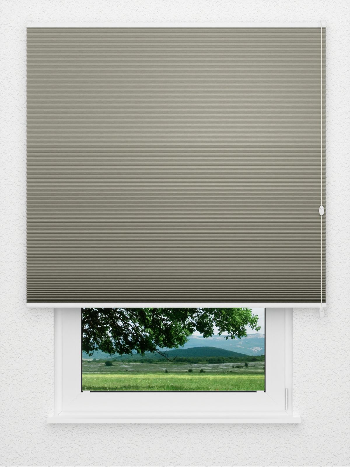 Detailansicht Dubbele Plissé Soft Comb 7507.8908
