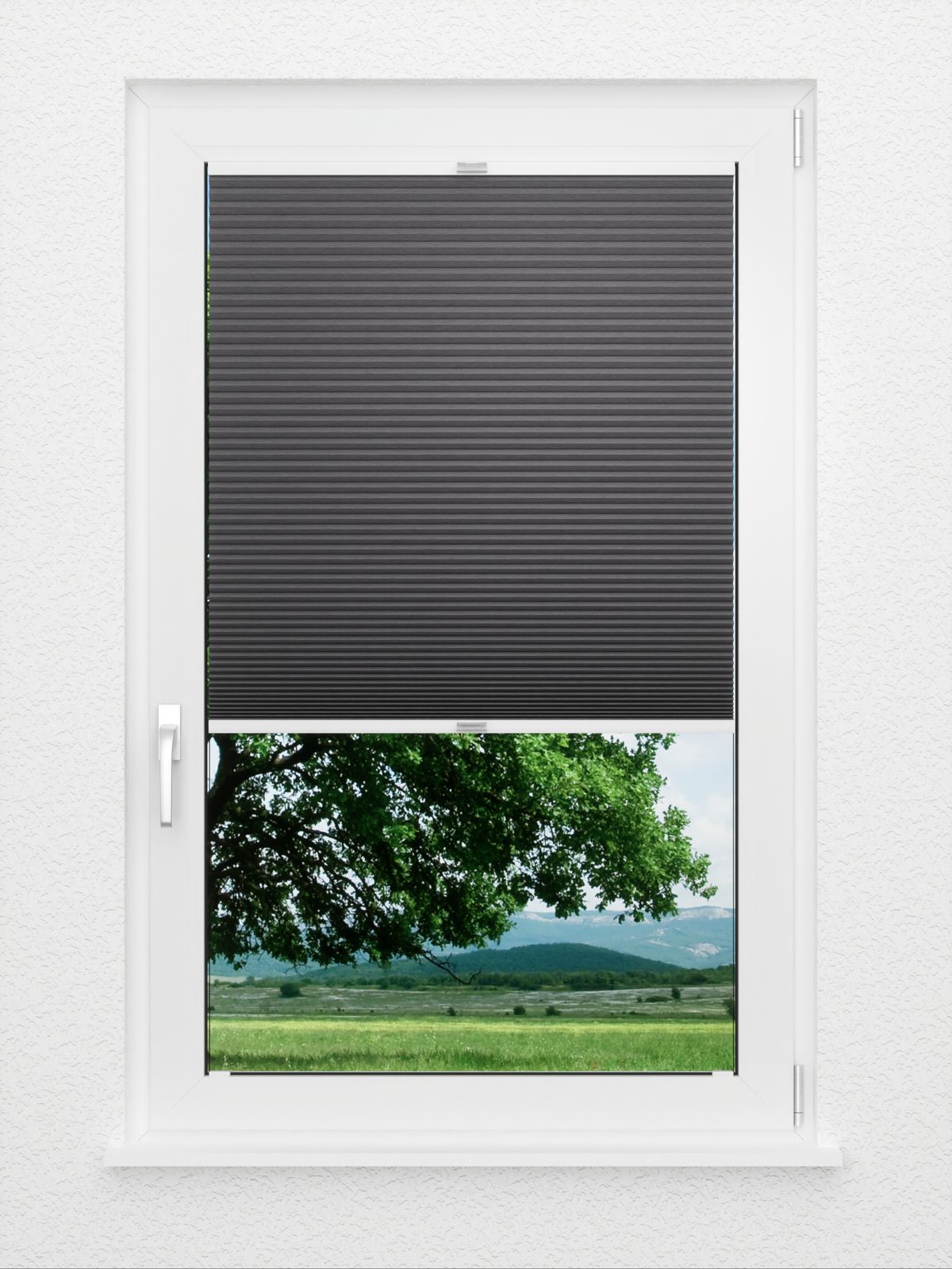 Detailansicht Dubbele Plissé Soft Comb 7509.8912