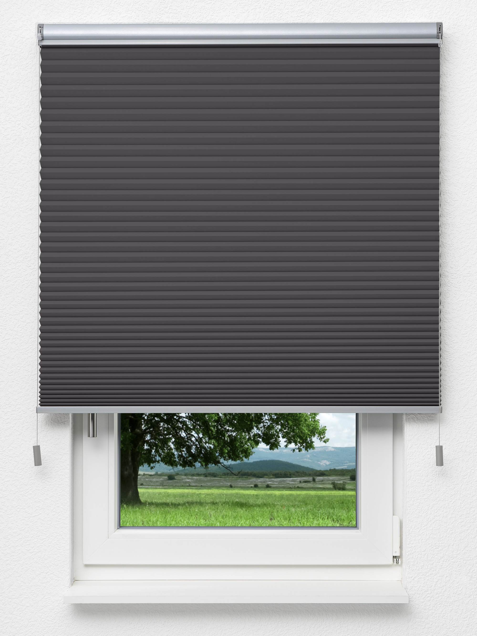 Detailansicht Dubbele Plissé 45mm Schaduwkam 8072.4509