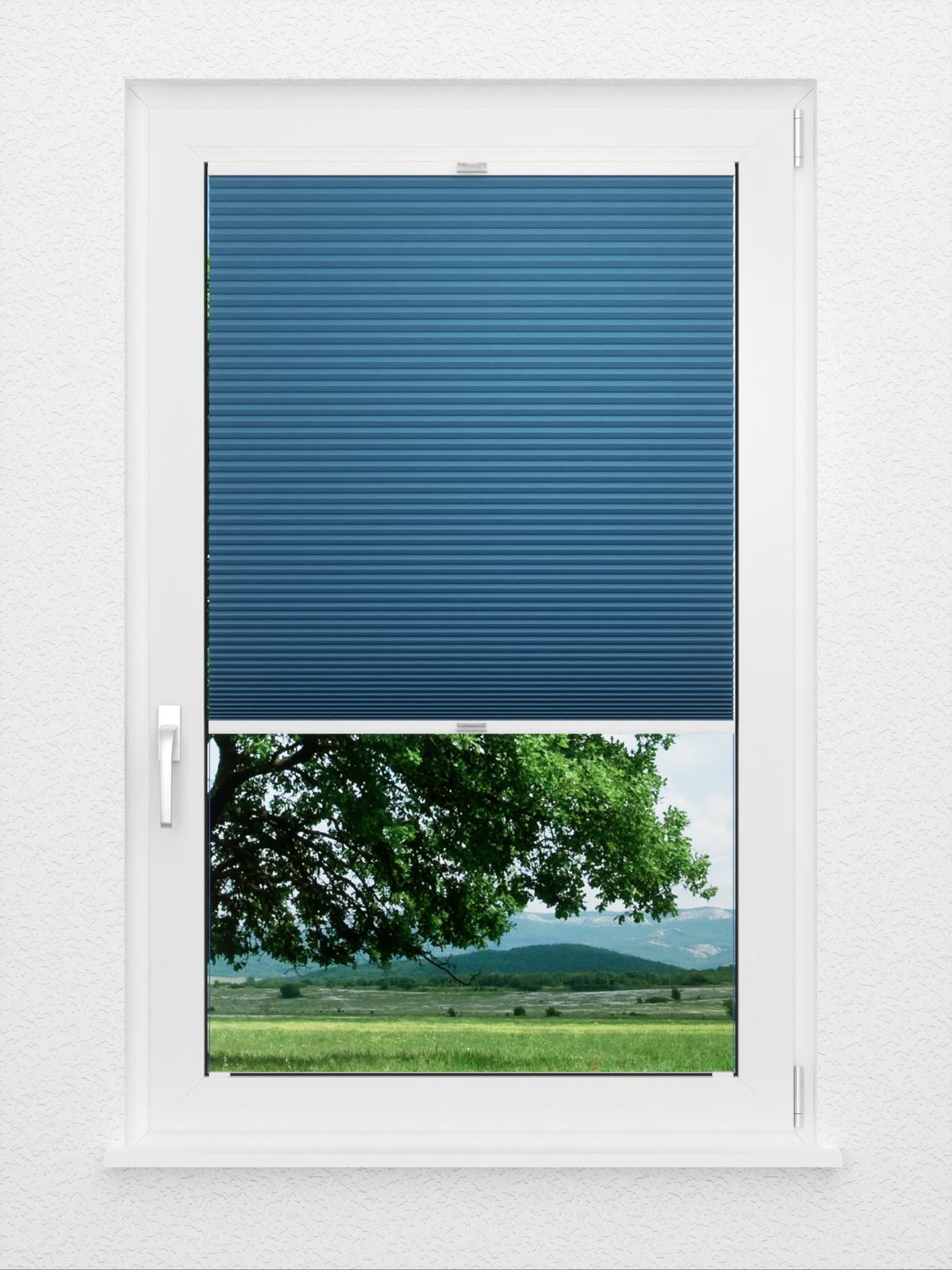 Detailansicht Dubbele Plissé Shade Comb 8060.5053