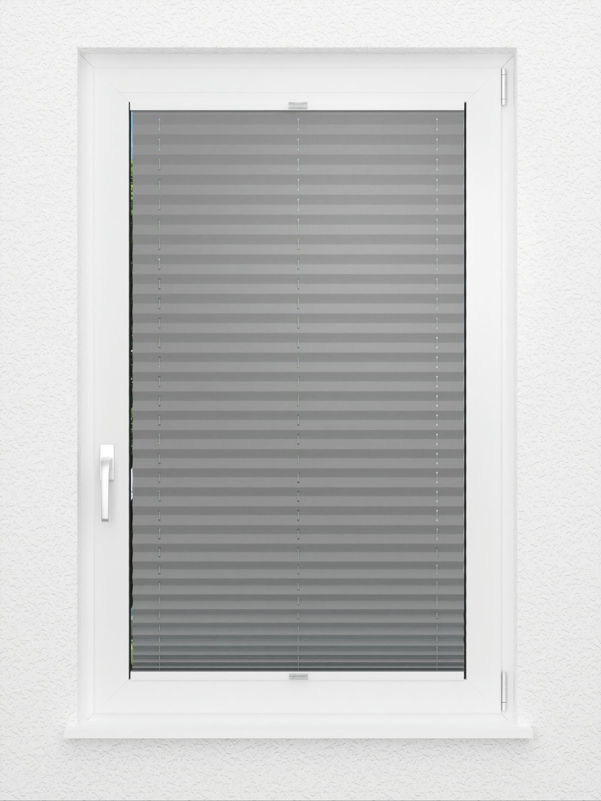 Detailansicht Plissé crepe Black Out 4209.1354