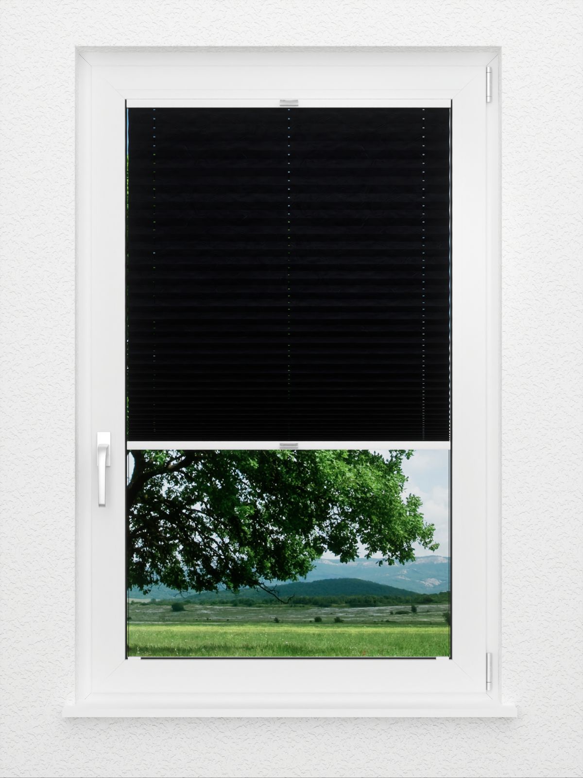 Detailansicht Plissé Crush Licht 6508.1259