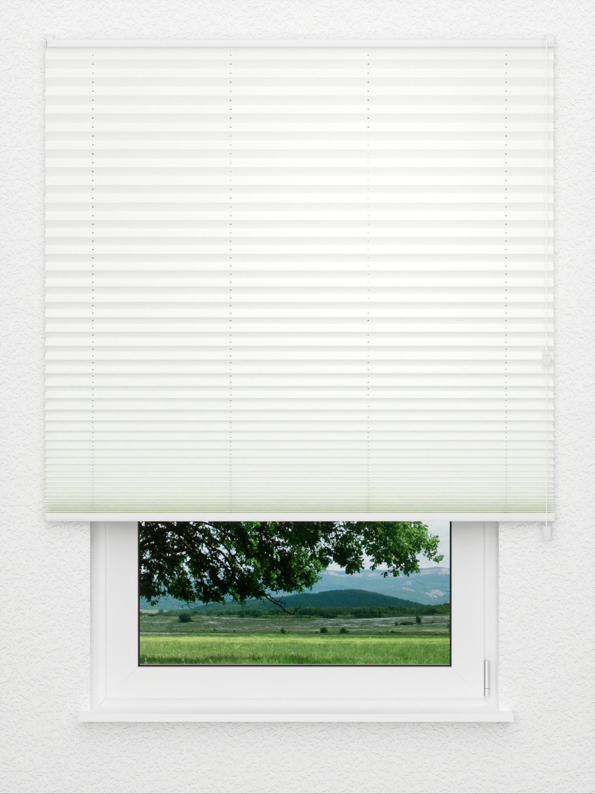 Detailansicht Plissé Crush Licht 6502.1620