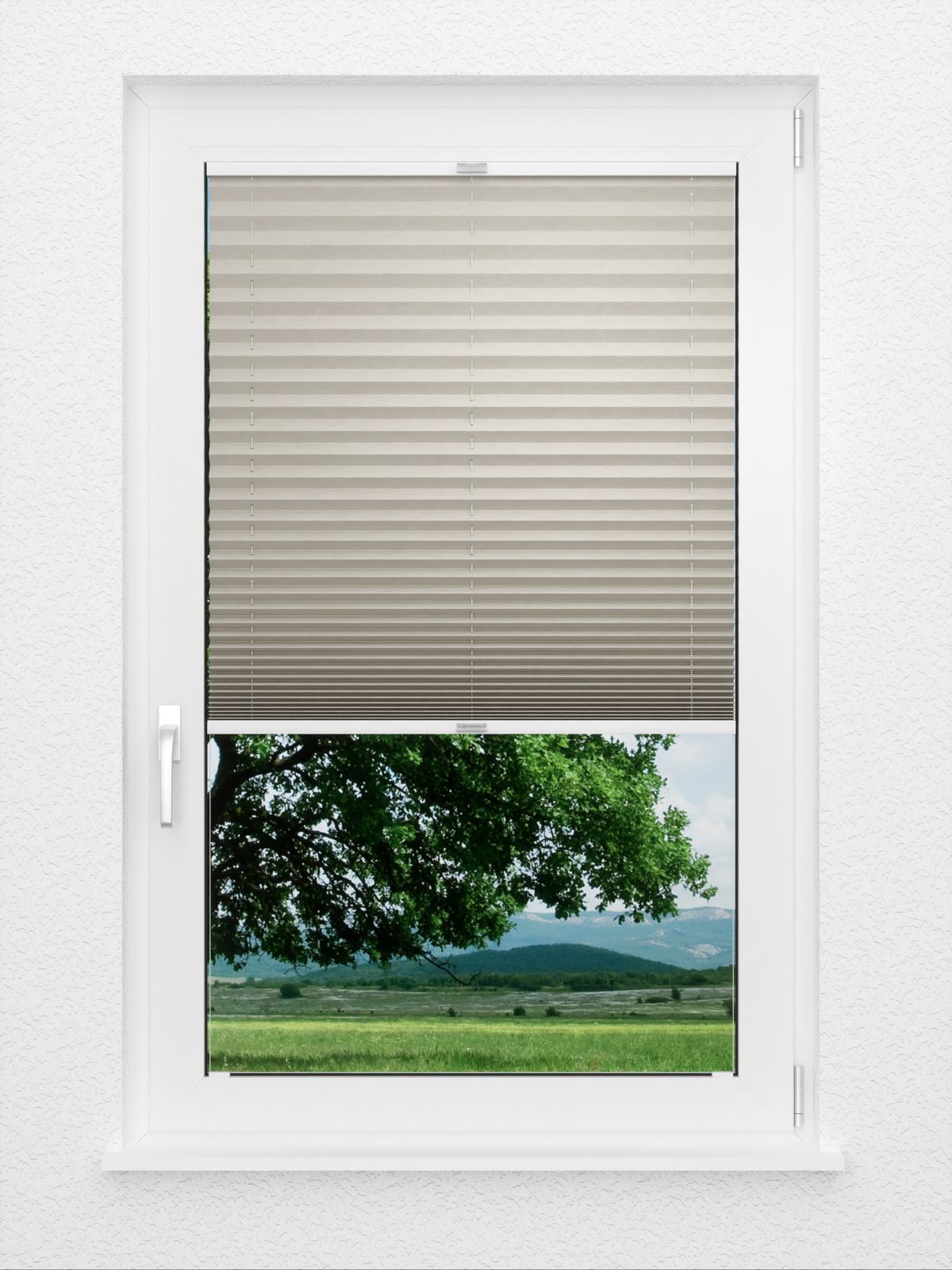 Detailansicht Plissé Crush Licht 6502.1621
