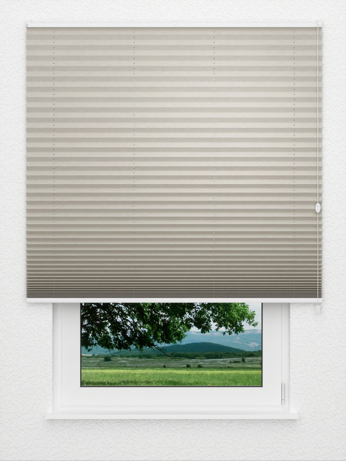 Detailansicht Plissé Crush Licht 6502.1621