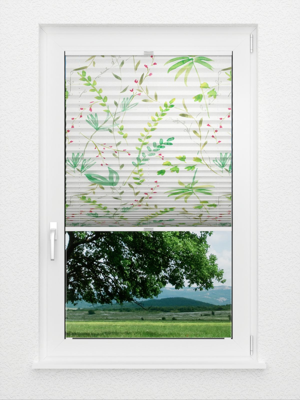Detailansicht Plissé Groene Weide S 5410.3464