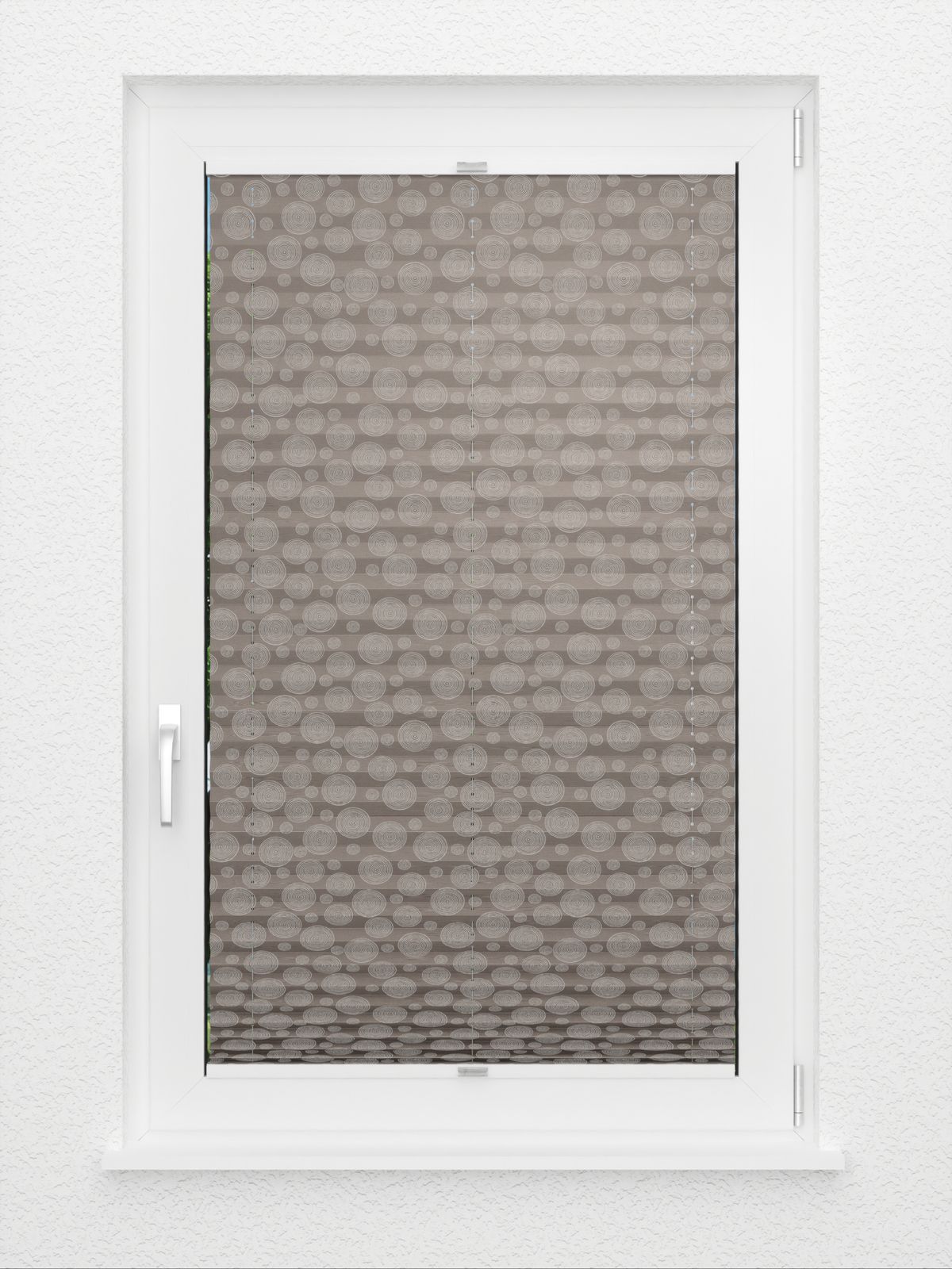 Detailansicht Plissé Glanzende Cirkels 5709.0511