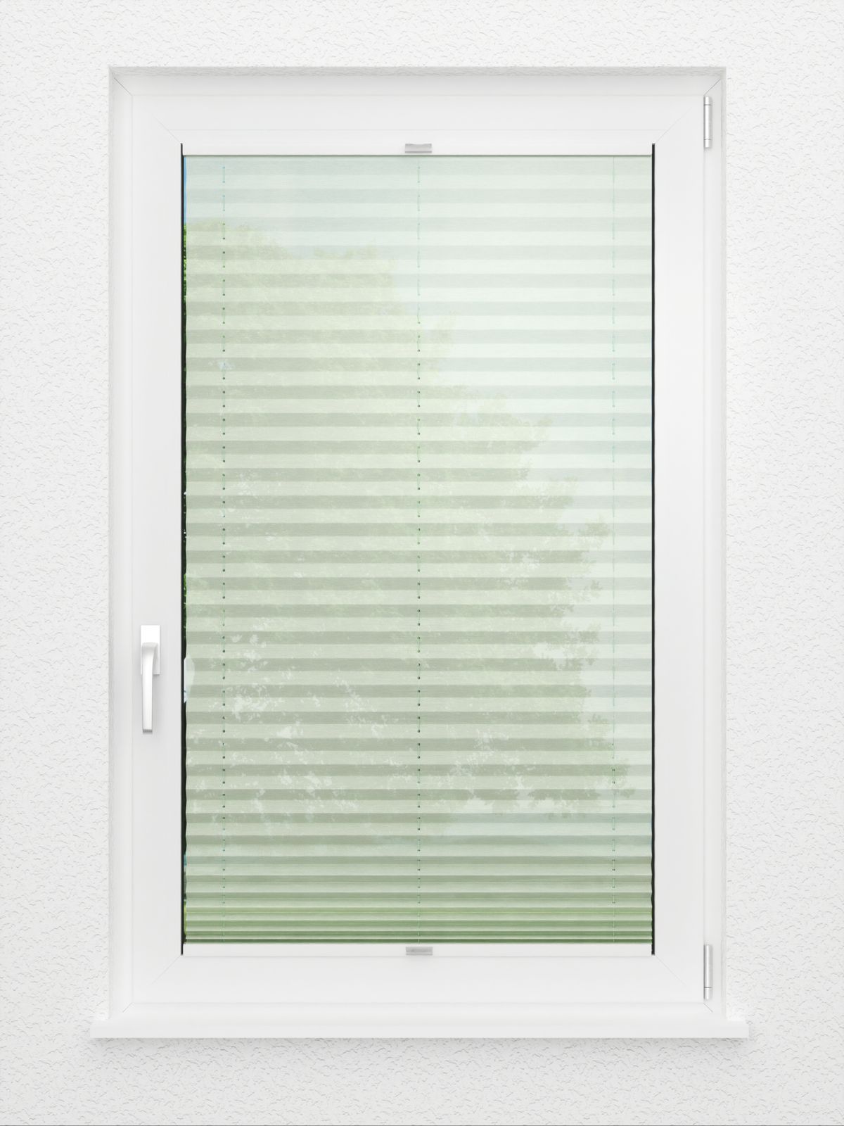 Detailansicht Plissé Groen Licht 5106.5040